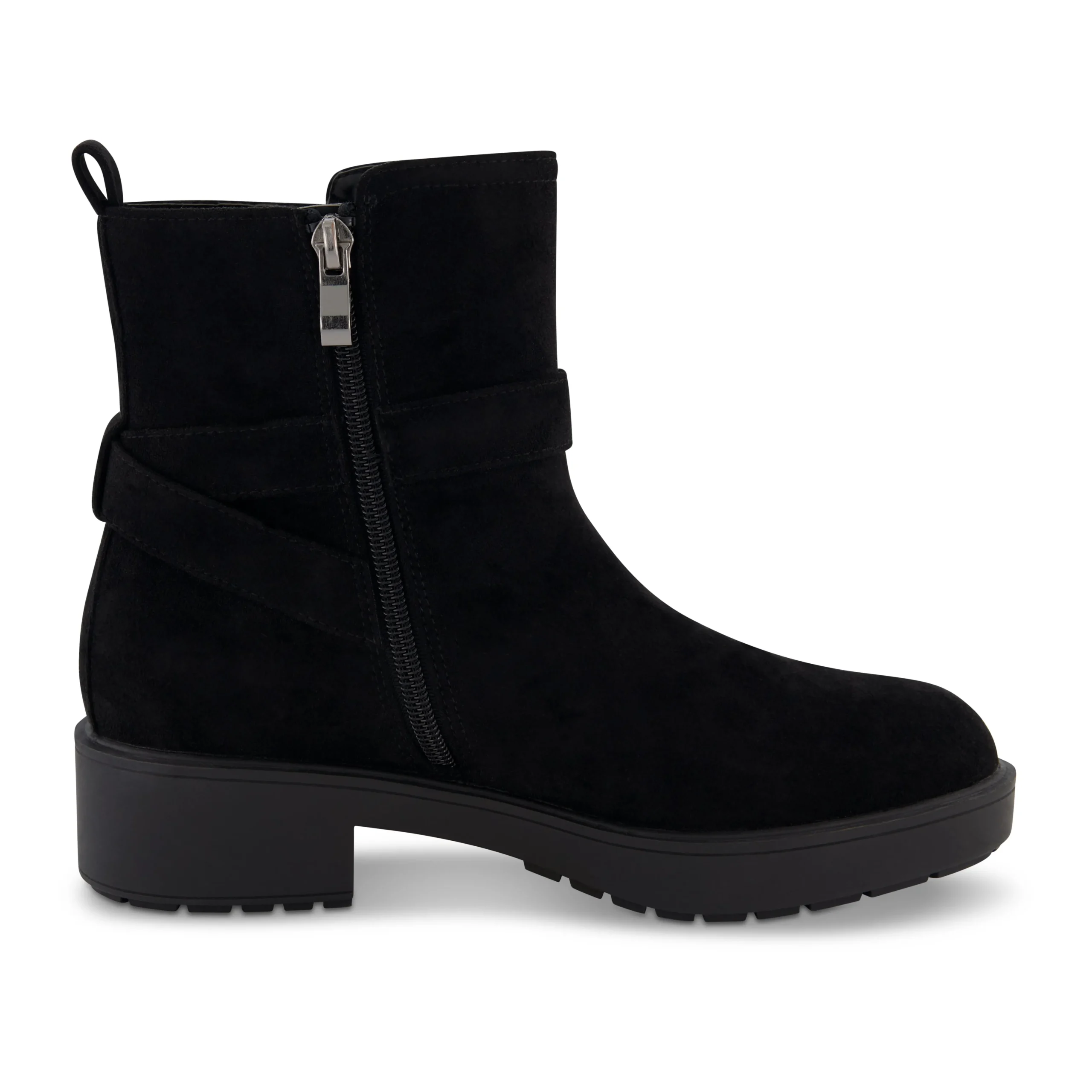 Booties>Cushionaire Houston Buckled Ankle Boot
