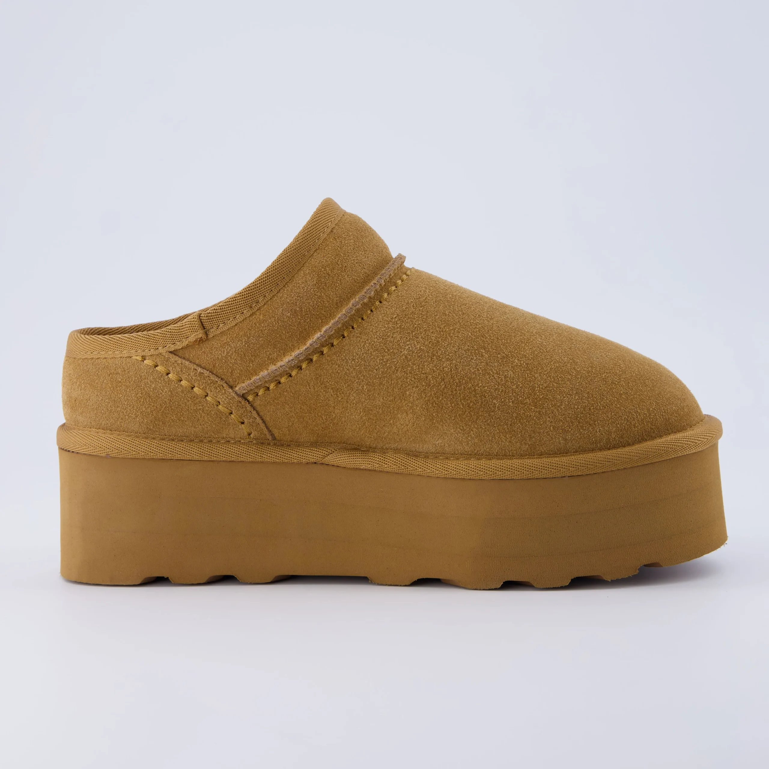 Slippers | Clogs & Mules>Cushionaire Huggy Cozy Platform Mule