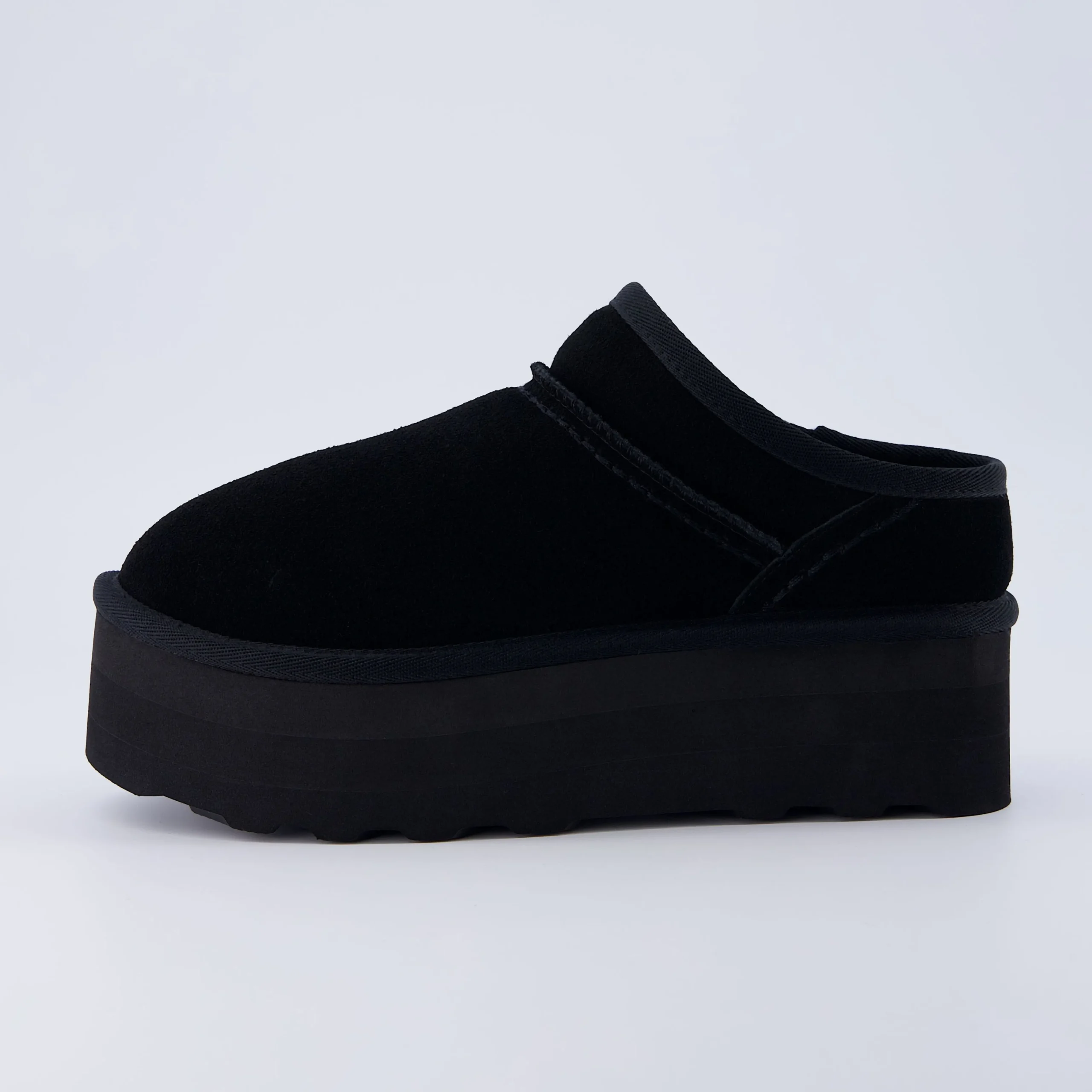 Slippers | Clogs & Mules>Cushionaire Huggy Cozy Platform Mule