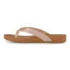 Flat Sandals | Footbed Sandals>Cushionaire Jacey Footbed Thong Sandal