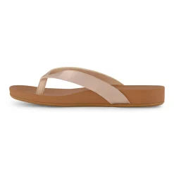 Flat Sandals | Footbed Sandals>Cushionaire Jacey Footbed Thong Sandal