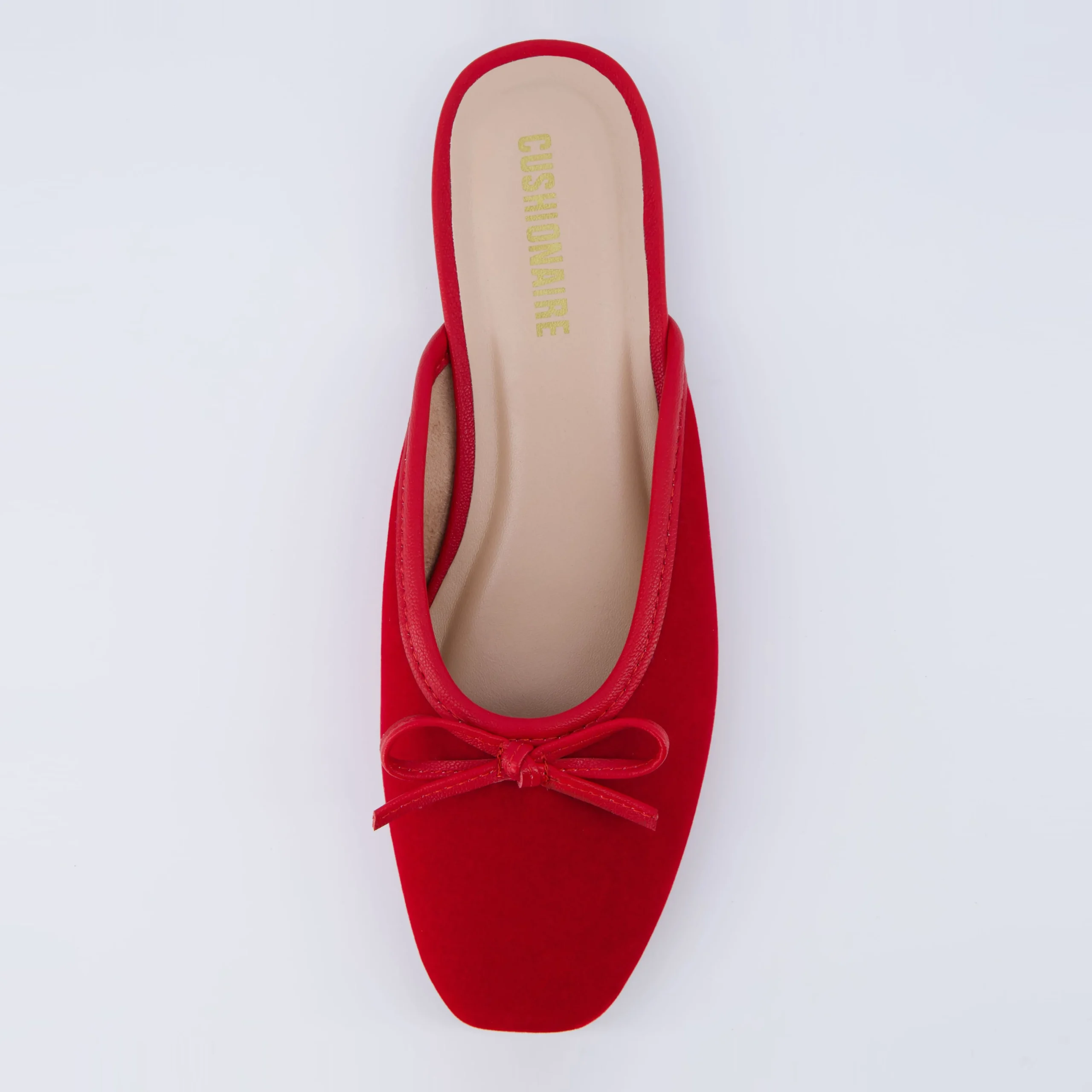Clogs & Mules | Casuals>Cushionaire Jade Velvet Ballet Mule