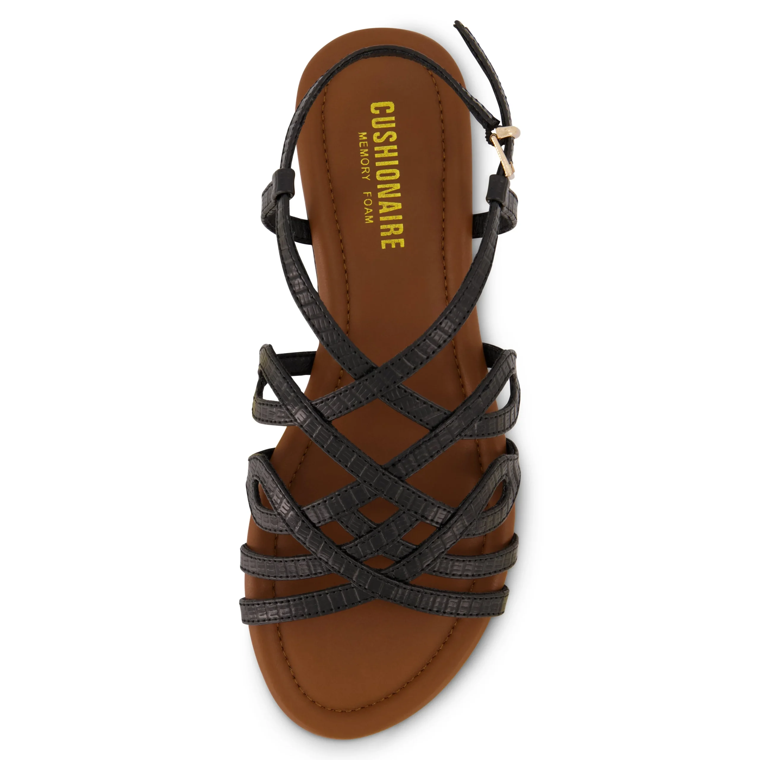 Flat Sandals>Cushionaire Joanna Flat Sandal