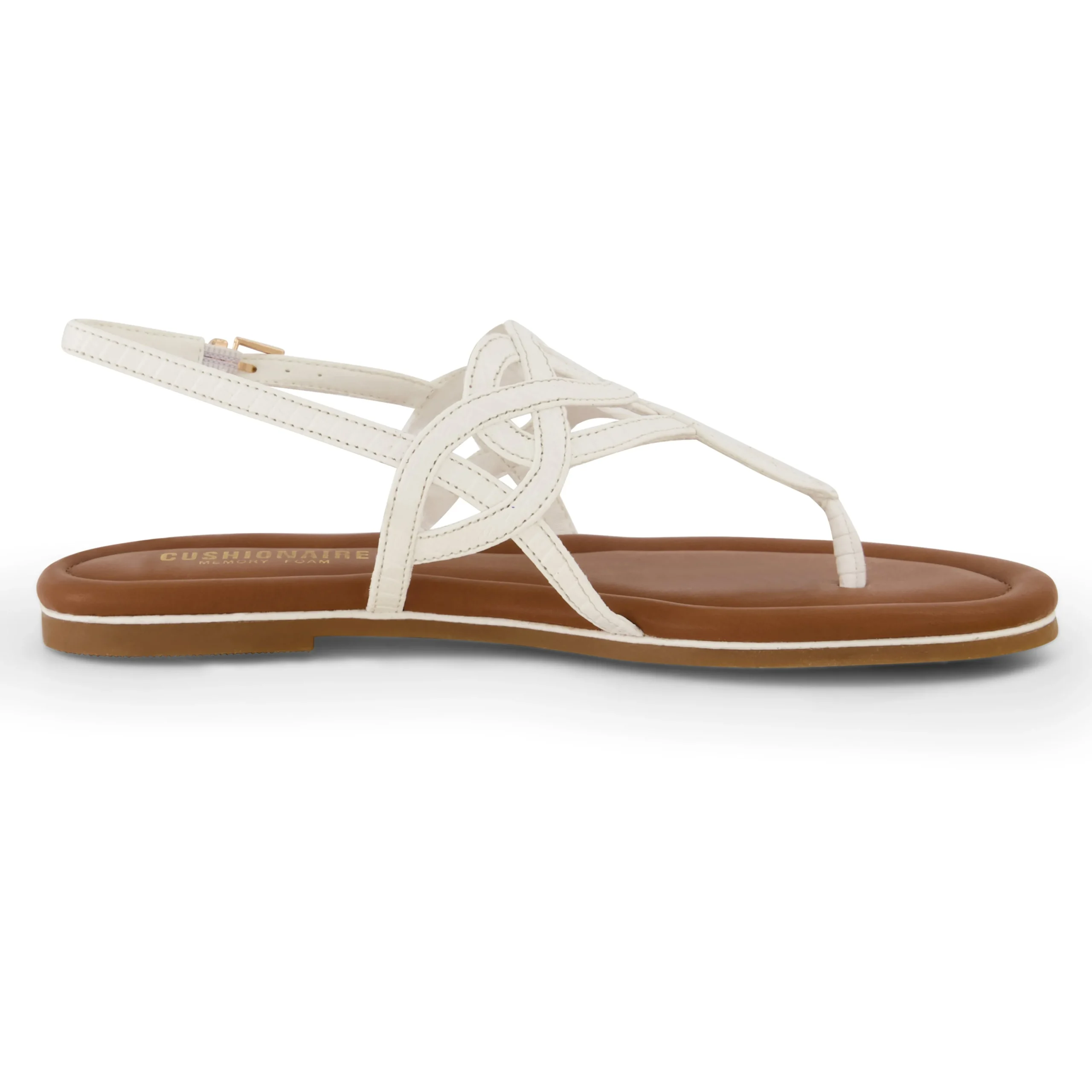 Flat Sandals>Cushionaire Judit Thong Sandal