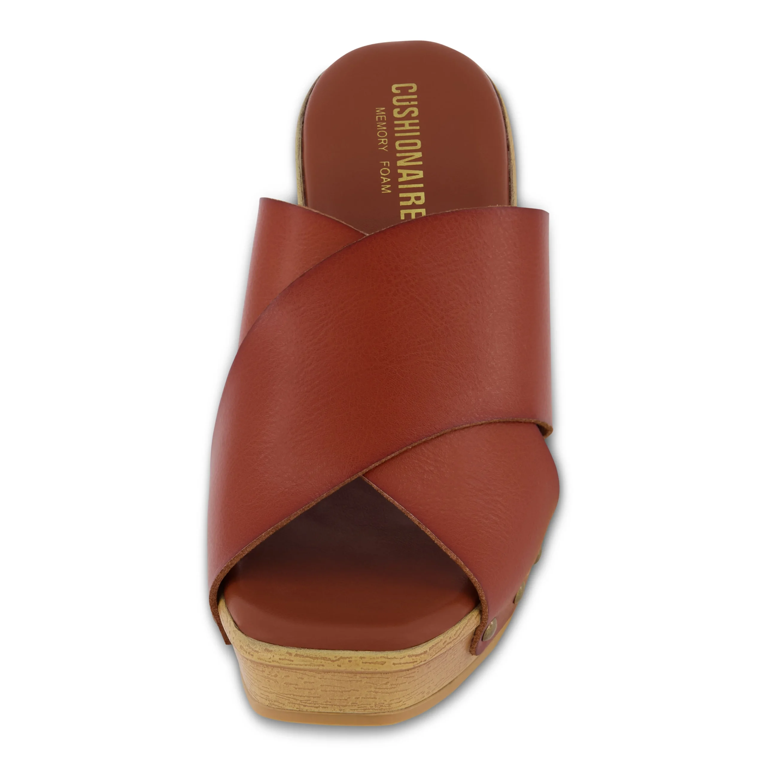 Clogs & Mules>Cushionaire Kamari Studded Cross Band Clog