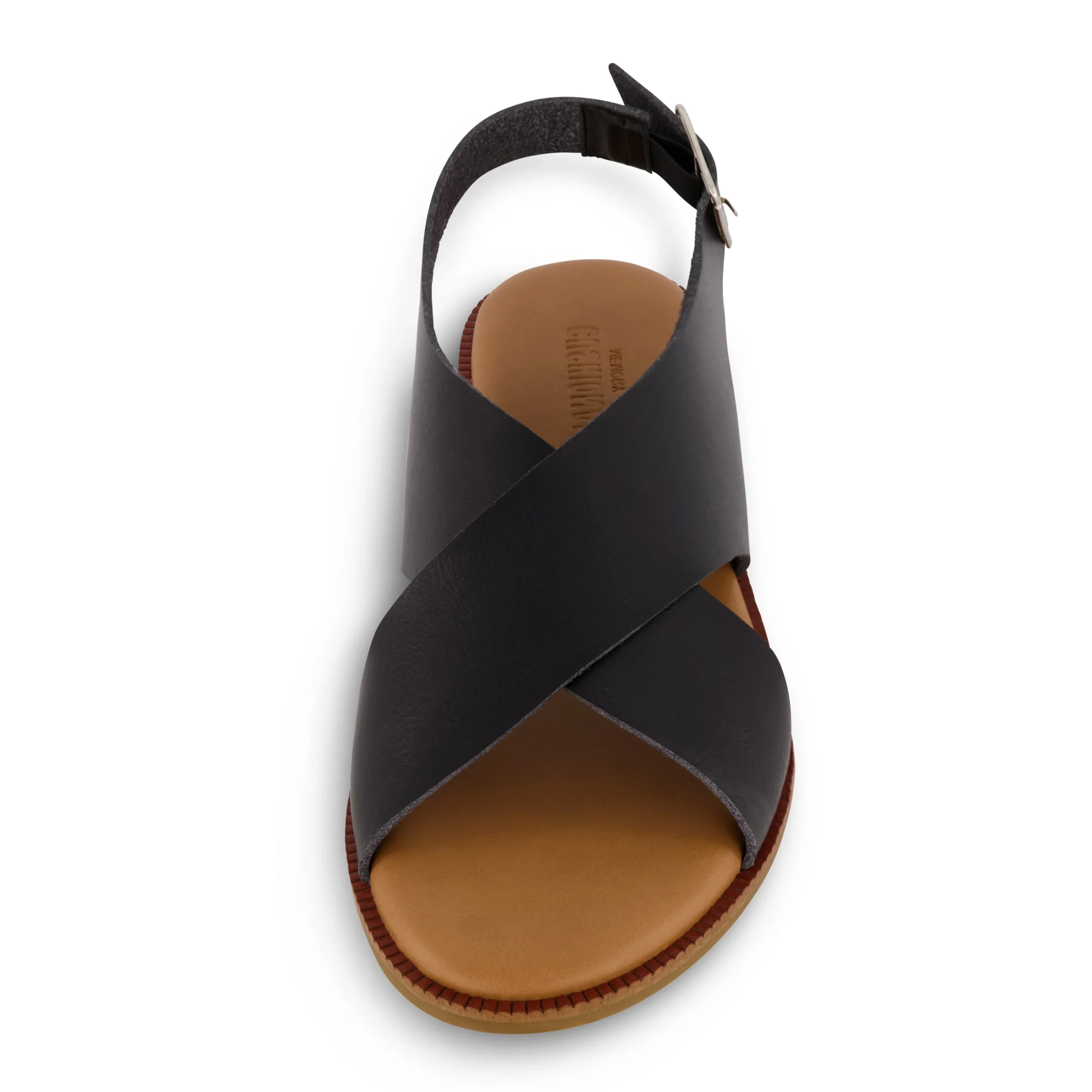 Flat Sandals>Cushionaire Lake Cross Band Sandal