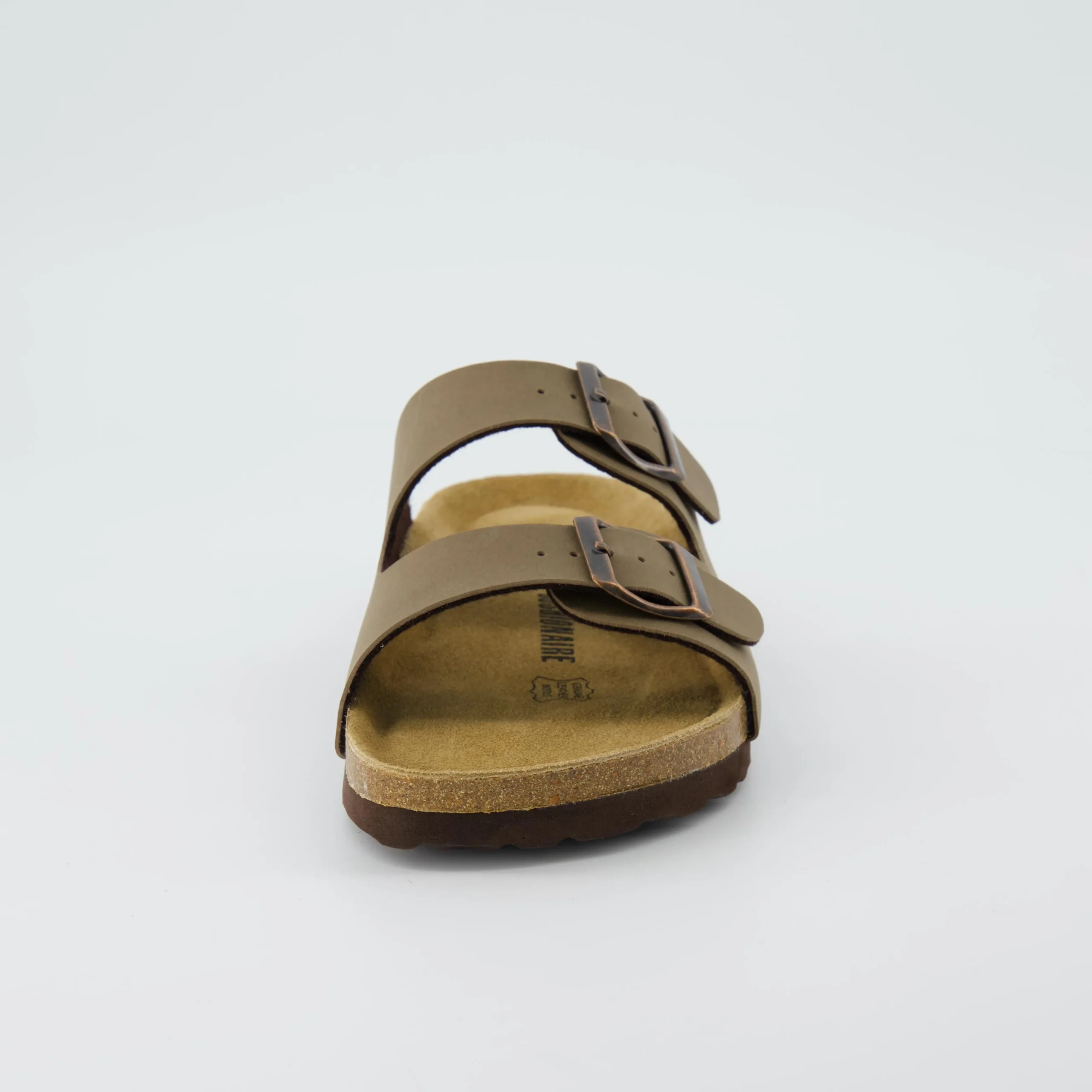 Slide Sandals | Footbed Sandals>Cushionaire Lane Cork Footbed Sandal