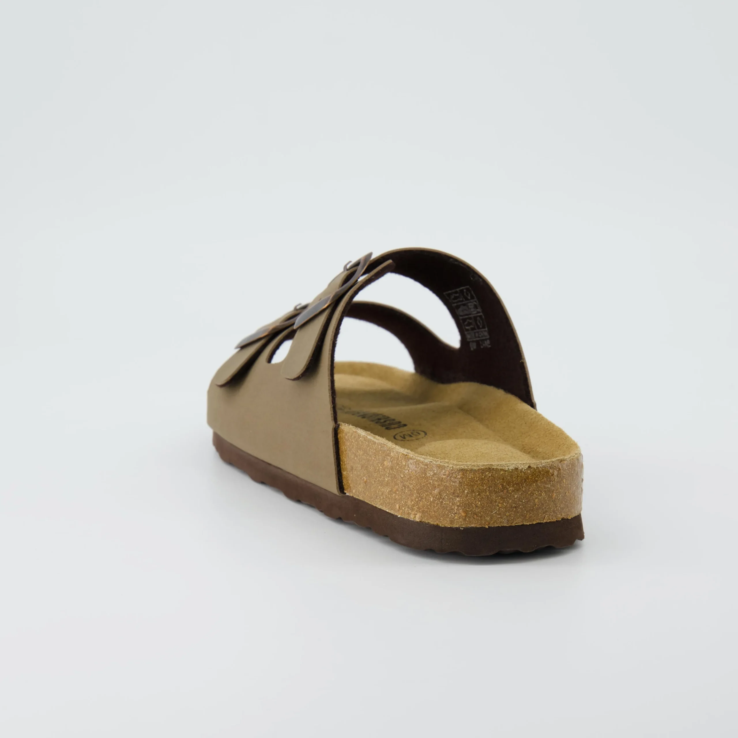 Slide Sandals | Footbed Sandals>Cushionaire Lane Cork Footbed Sandal