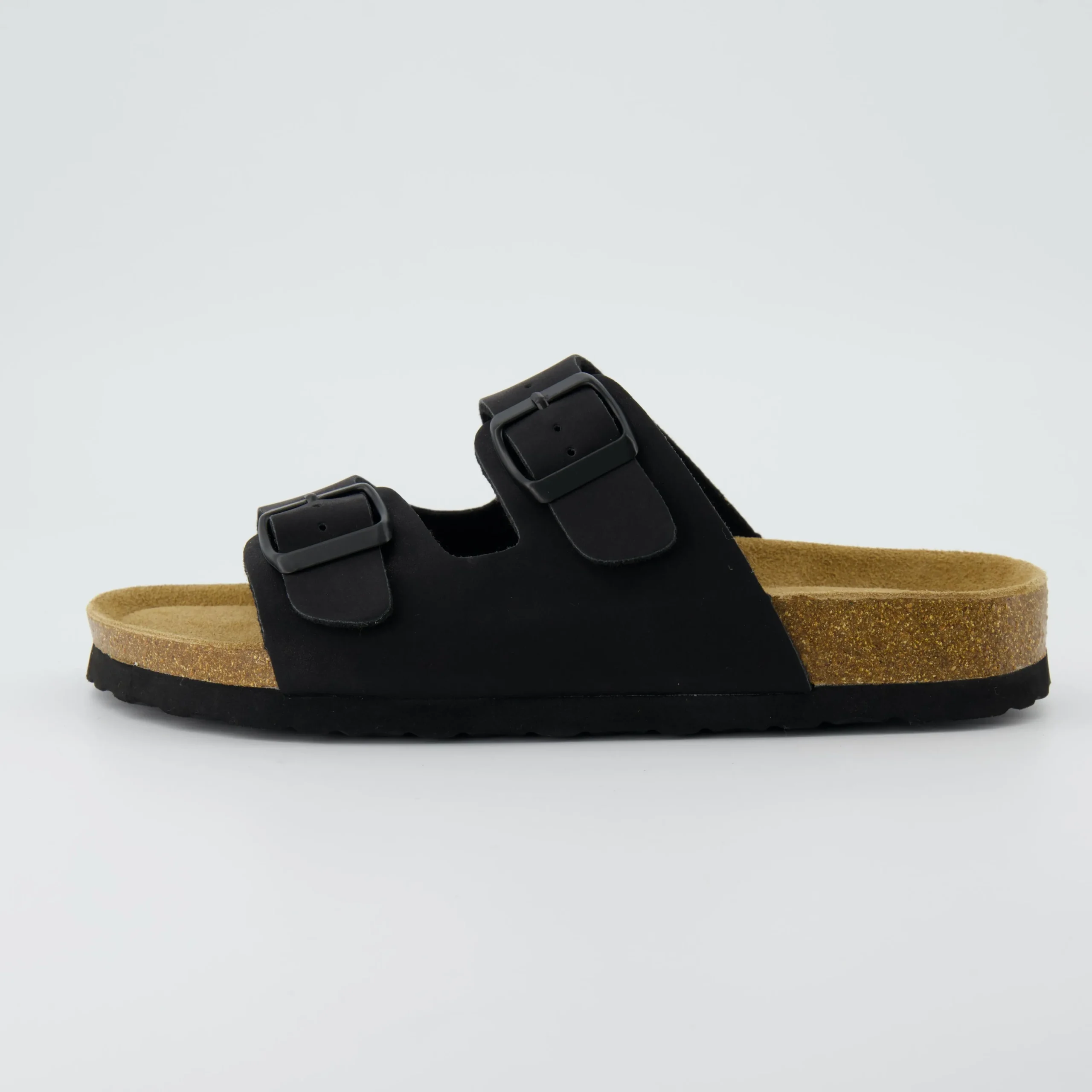 Slide Sandals | Footbed Sandals>Cushionaire Lane Cork Footbed Sandal