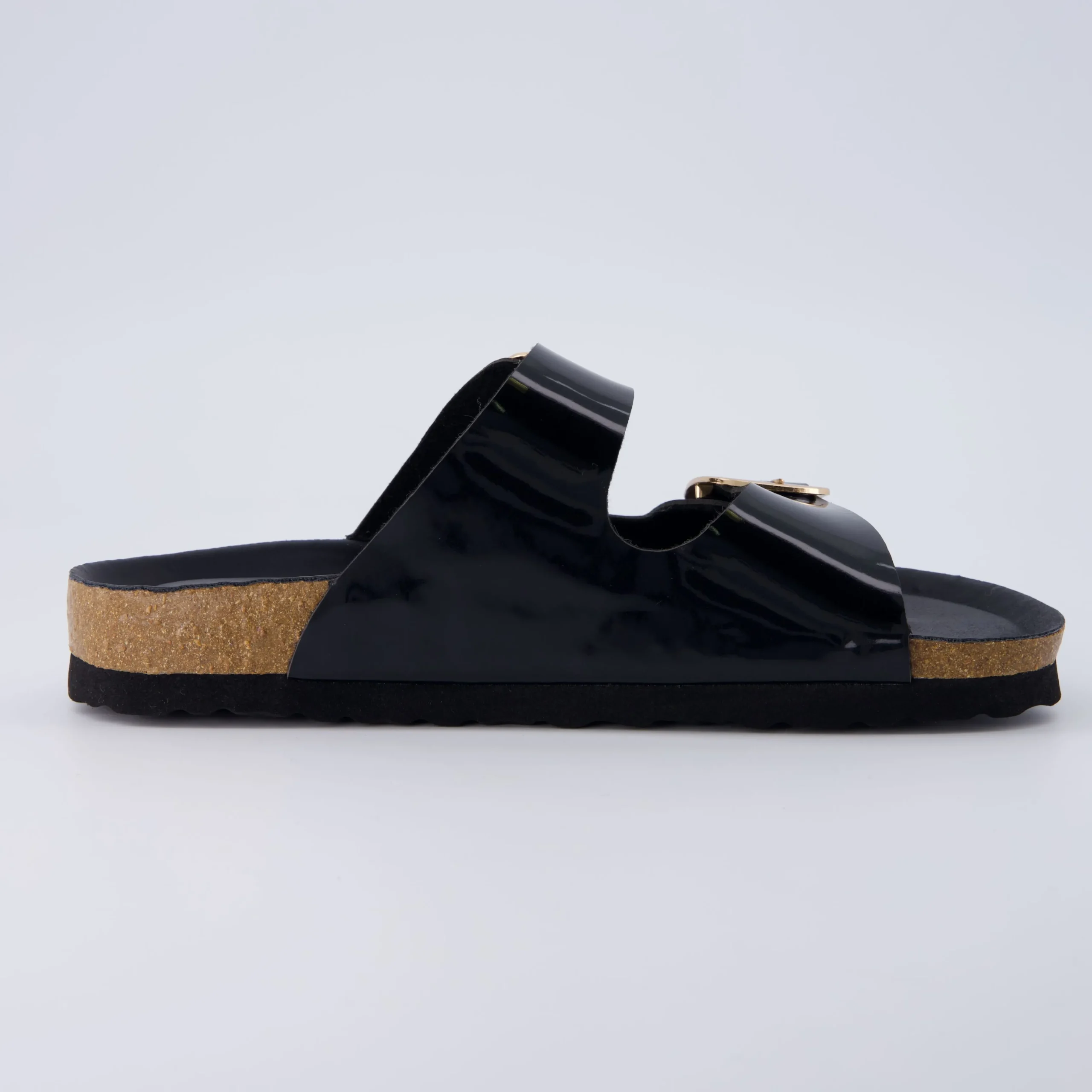 Slide Sandals | Footbed Sandals>Cushionaire Lang Cork Footbed Sandal