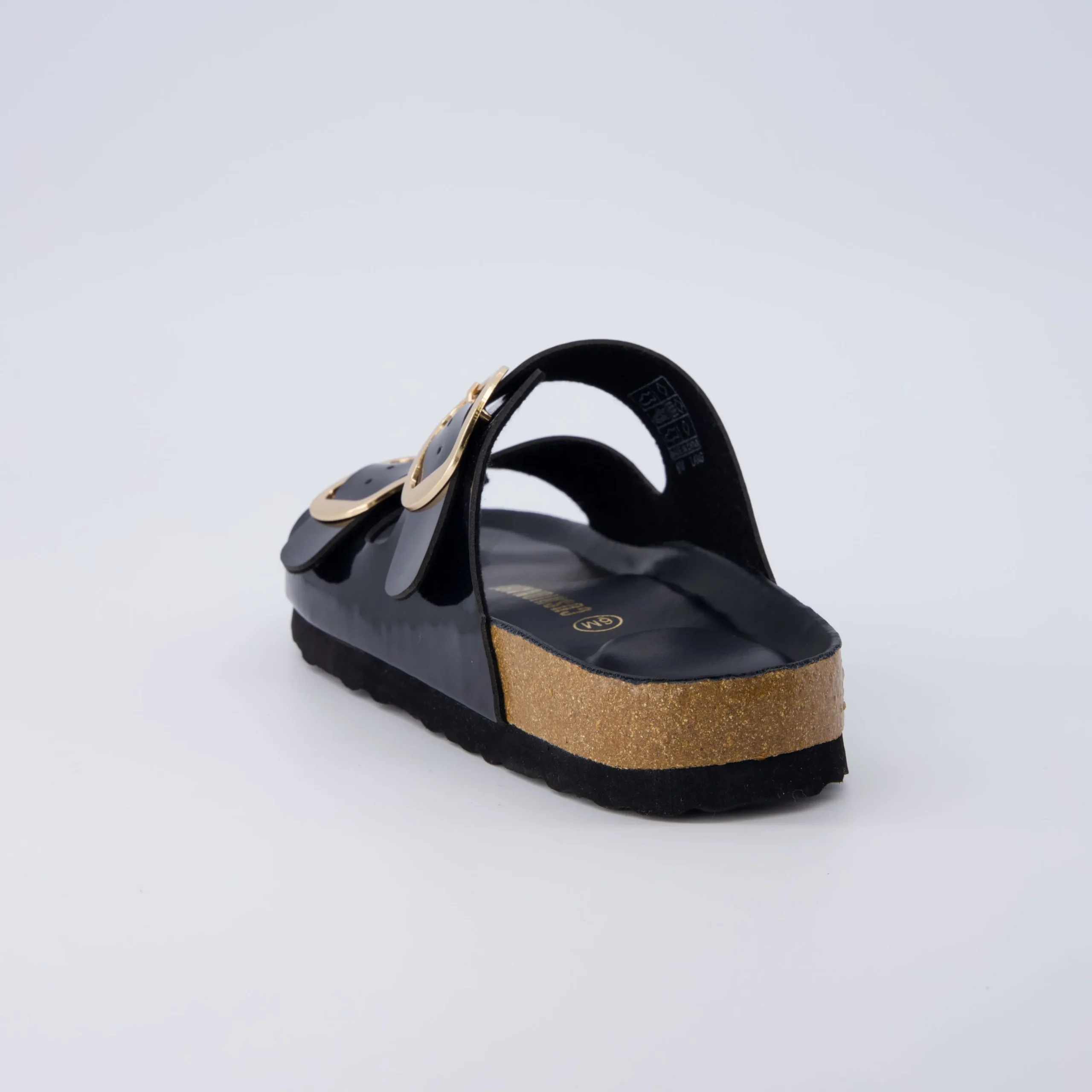 Slide Sandals | Footbed Sandals>Cushionaire Lang Cork Footbed Sandal