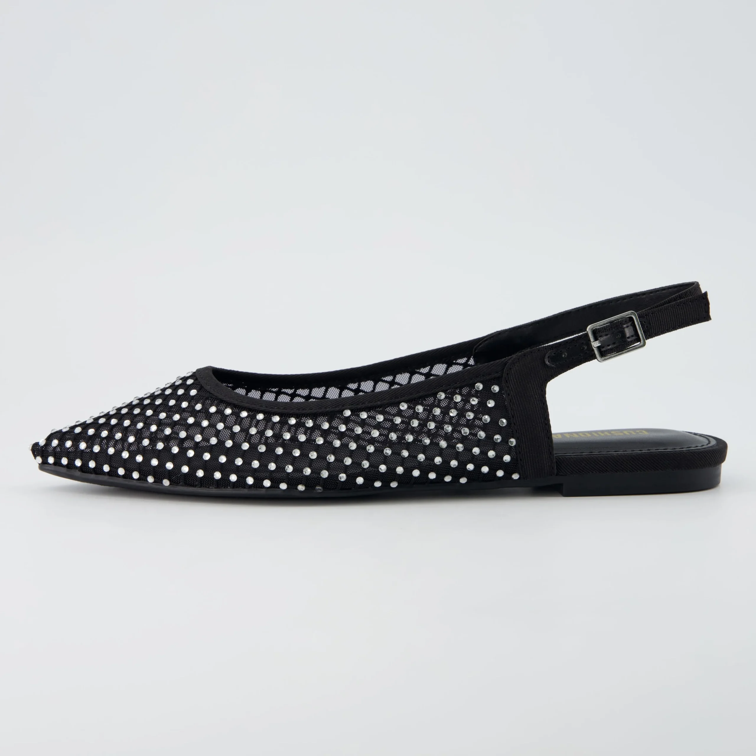 Casuals>Cushionaire Lark Mesh Slingback Flat