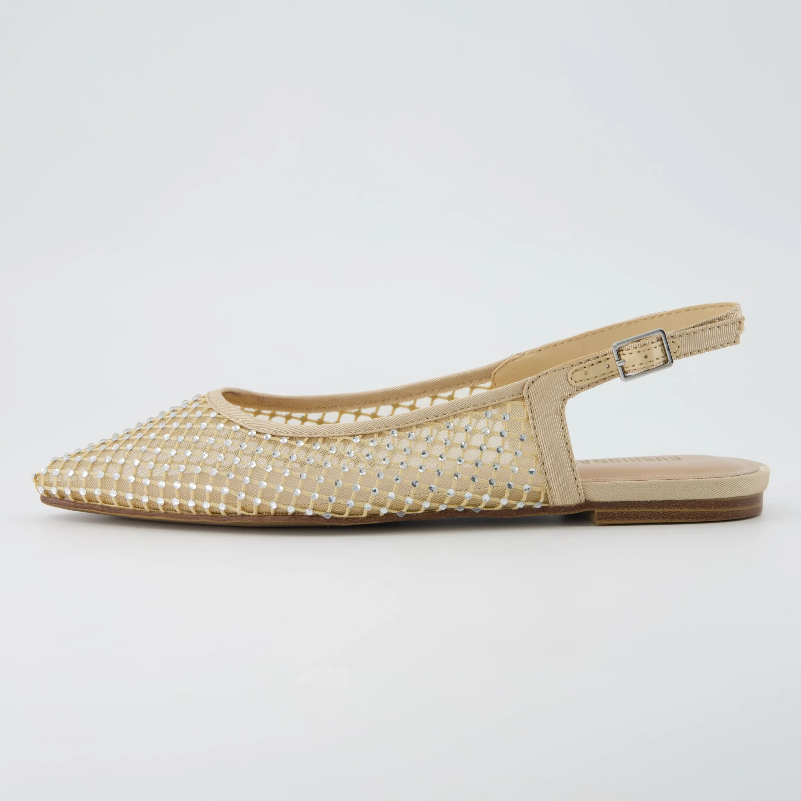 Casuals>Cushionaire Lark Mesh Slingback Flat