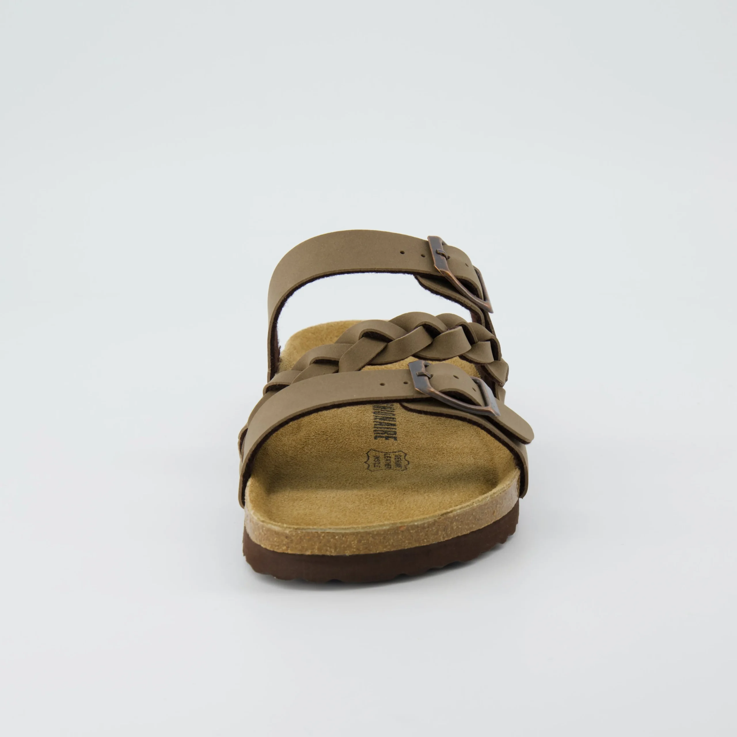 Slide Sandals | Footbed Sandals>Cushionaire Lizzy Cork Footbed Sandal