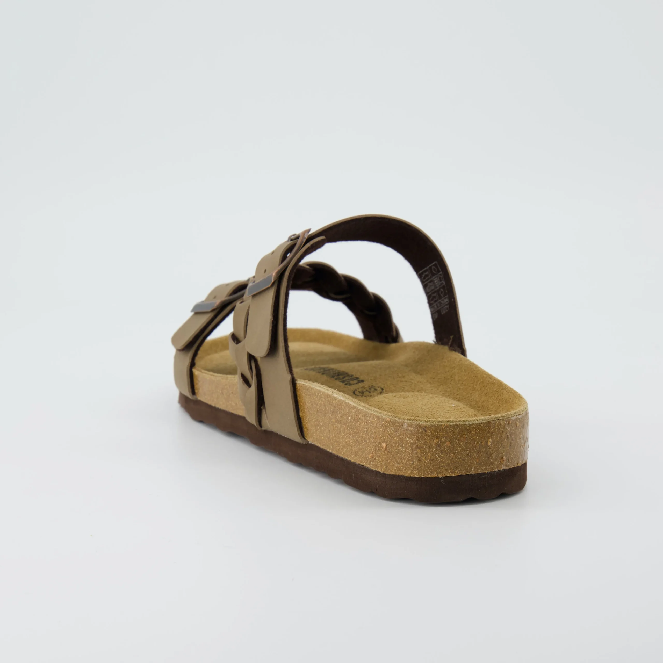 Slide Sandals | Footbed Sandals>Cushionaire Lizzy Cork Footbed Sandal