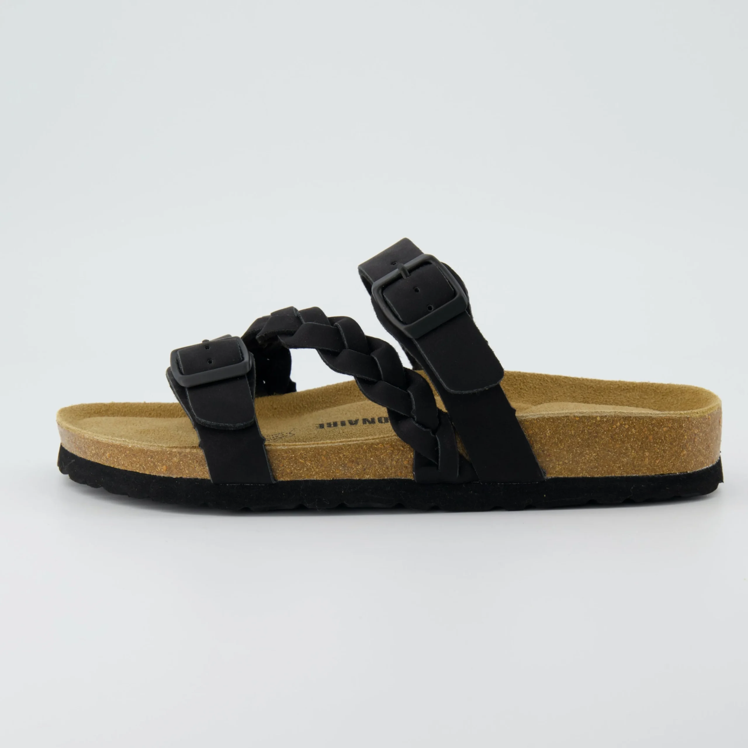 Slide Sandals | Footbed Sandals>Cushionaire Lizzy Cork Footbed Sandal