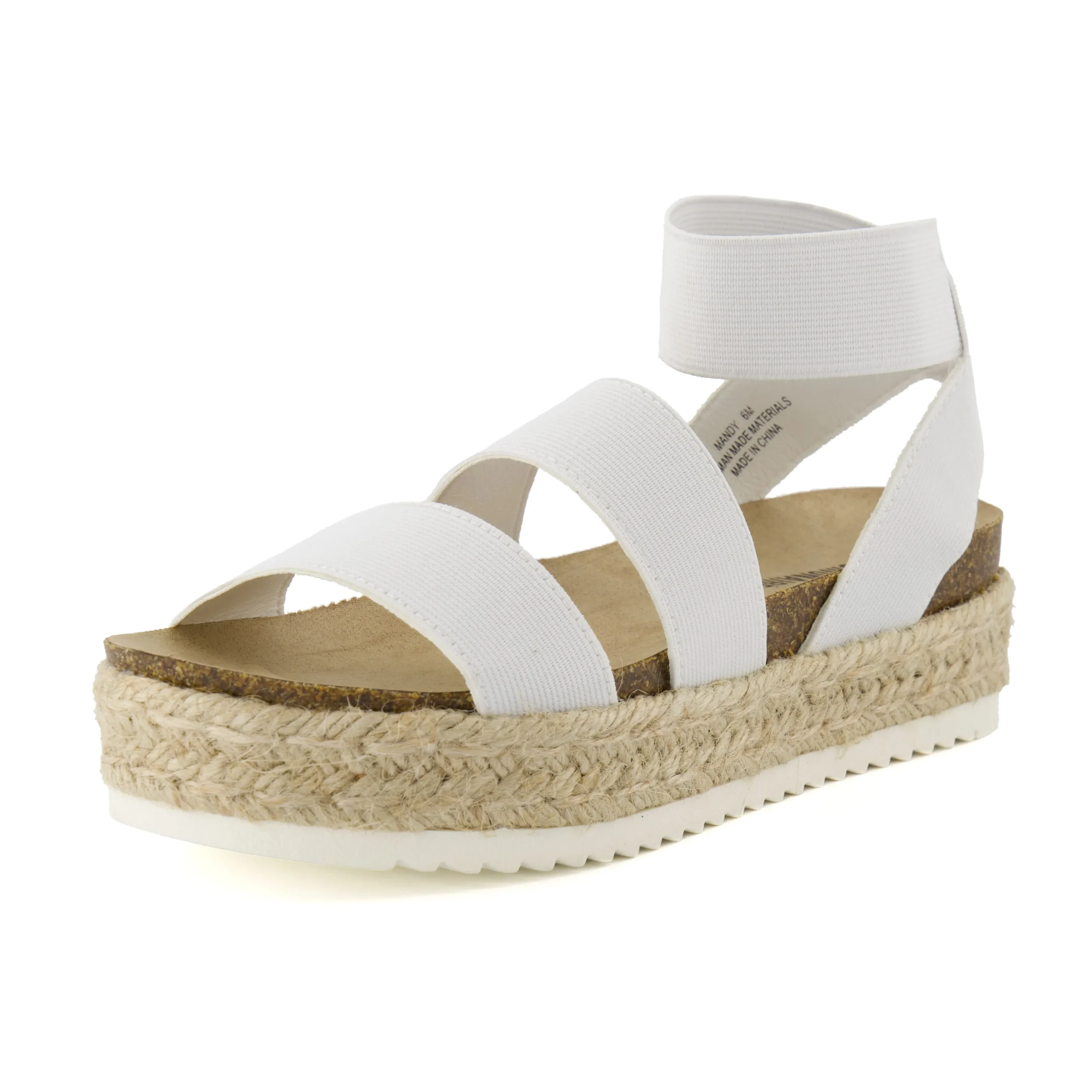 Platform Sandals>Cushionaire Mandy Stretch Platform Sandal