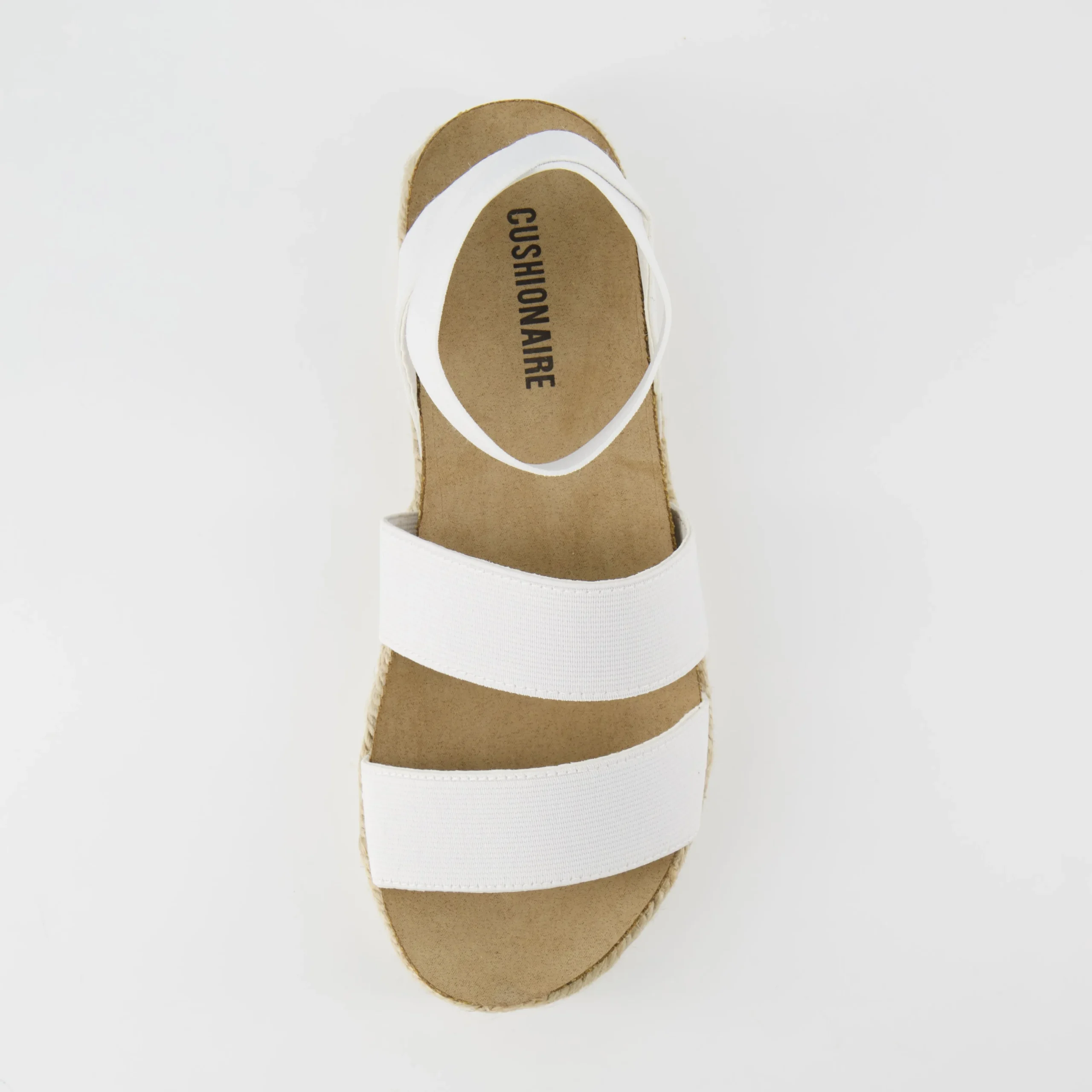 Platform Sandals>Cushionaire Mandy Stretch Platform Sandal