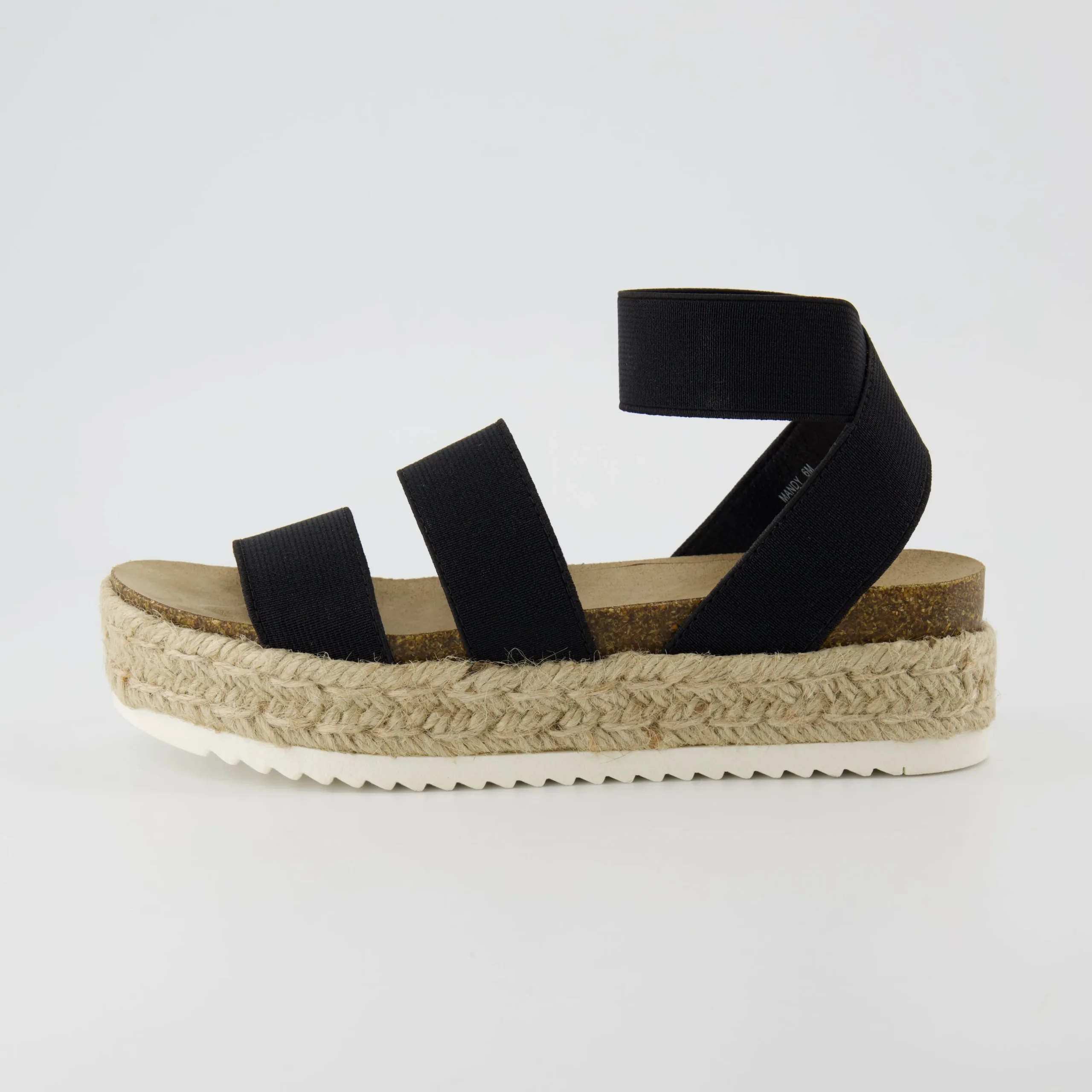 Platform Sandals>Cushionaire Mandy Stretch Platform Sandal