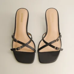 Dress Sandals | Dress Sandals>Cushionaire Milan Kitten Heel Sandals