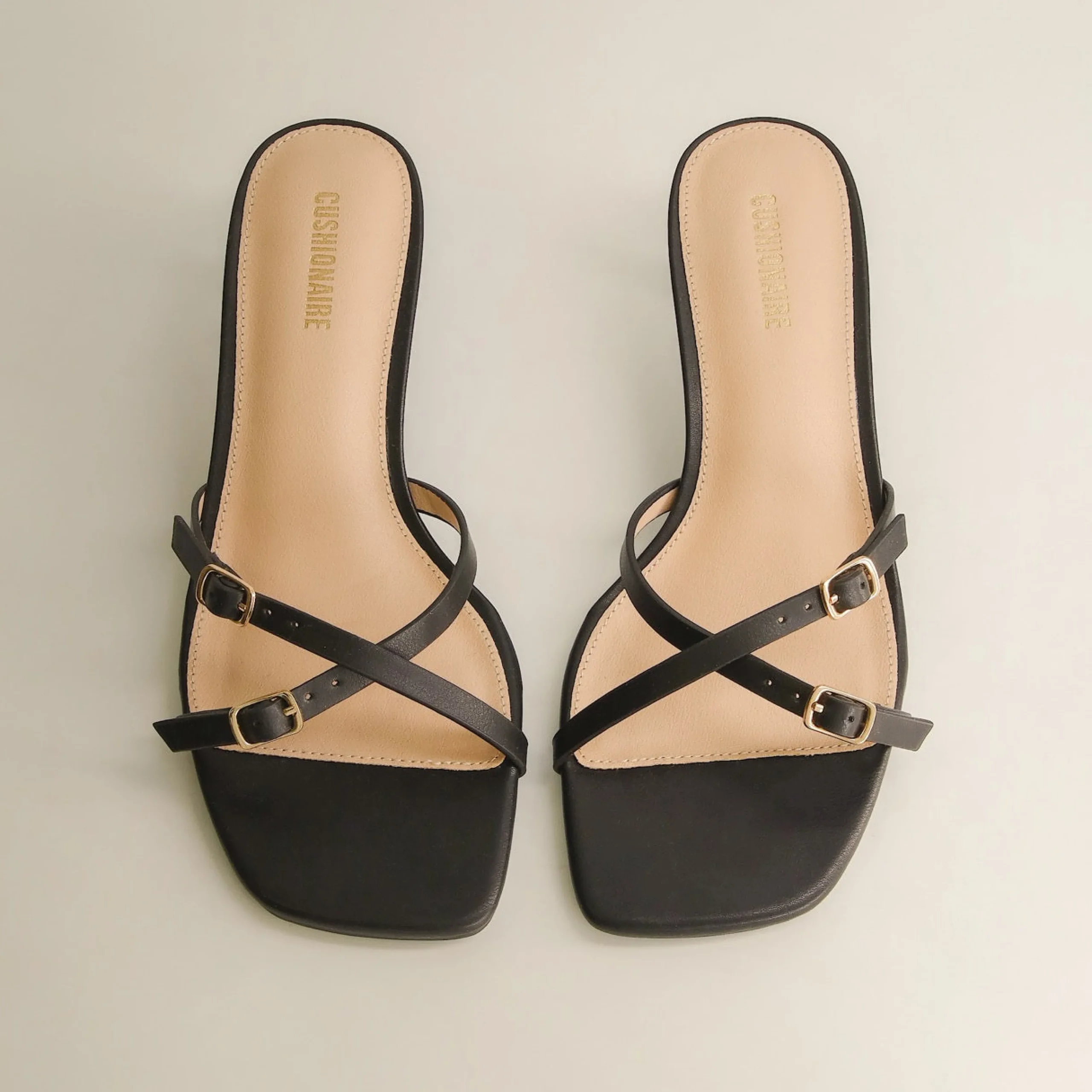 Dress Sandals | Dress Sandals>Cushionaire Milan Kitten Heel Sandals