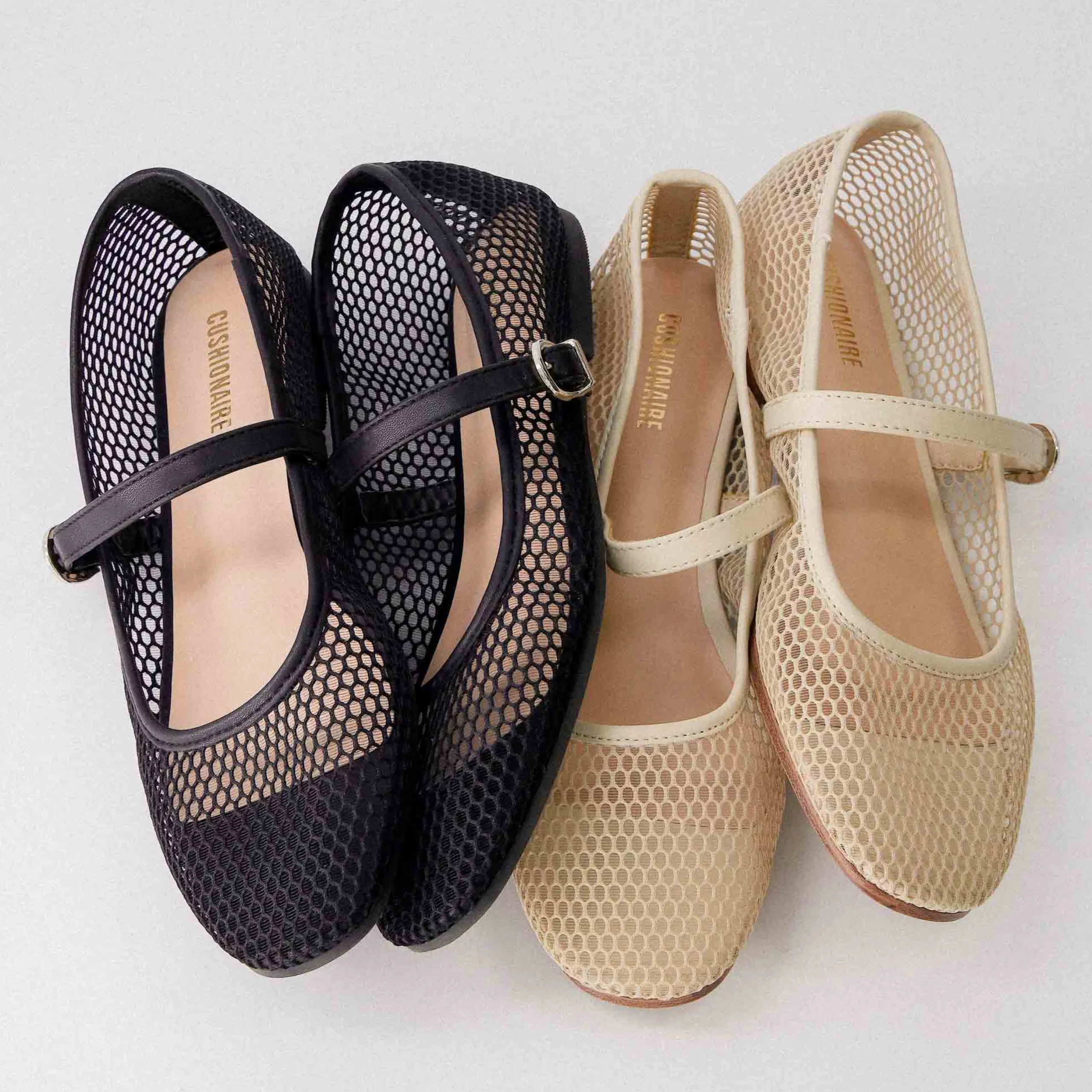Mary Janes | Casuals>Cushionaire Muse Mesh Mary Jane