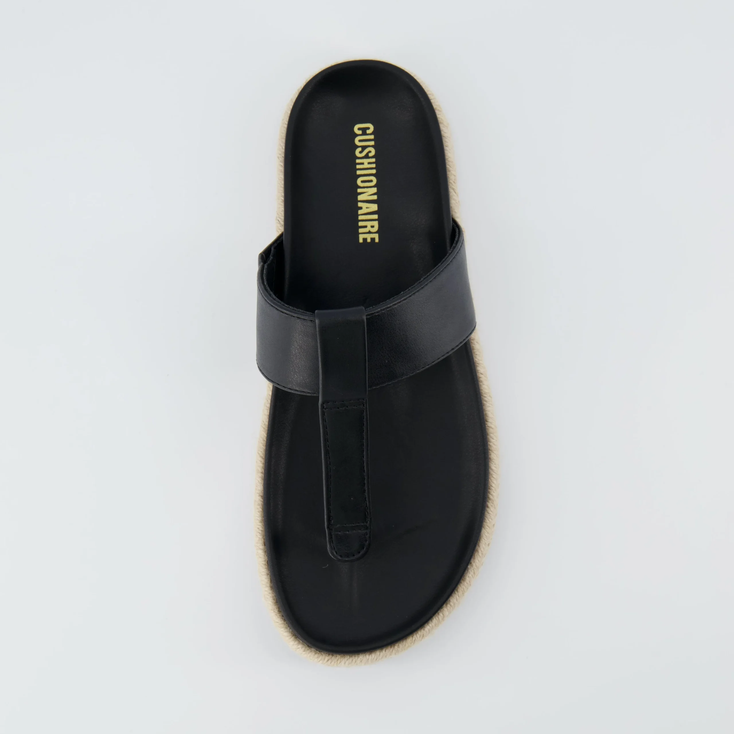 Flat Sandals | Footbed Sandals>Cushionaire Nacho Espadrille Footbed Sandal