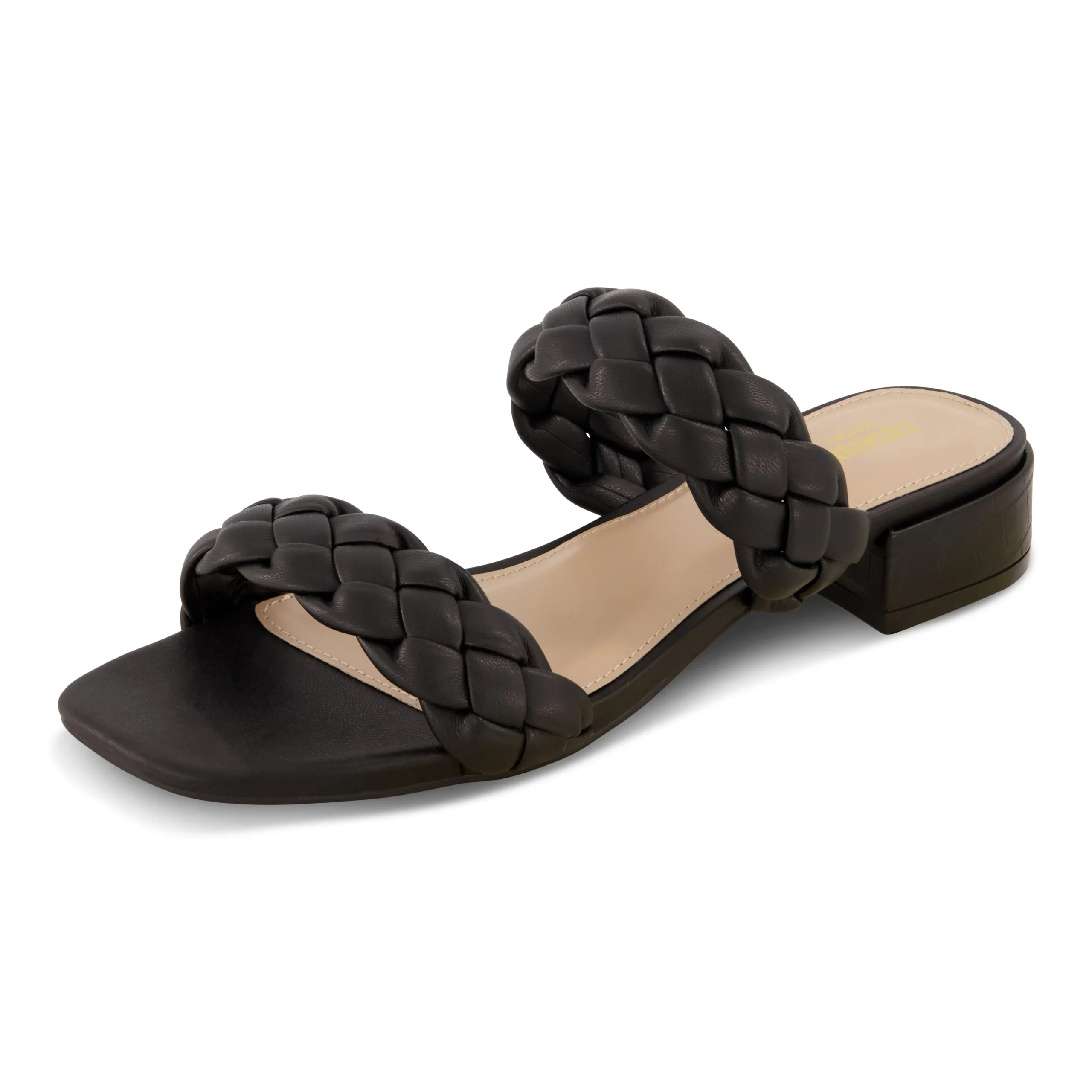 Flat Sandals | Dress Sandals>Cushionaire Nan Braided Two Band Dress Sandal