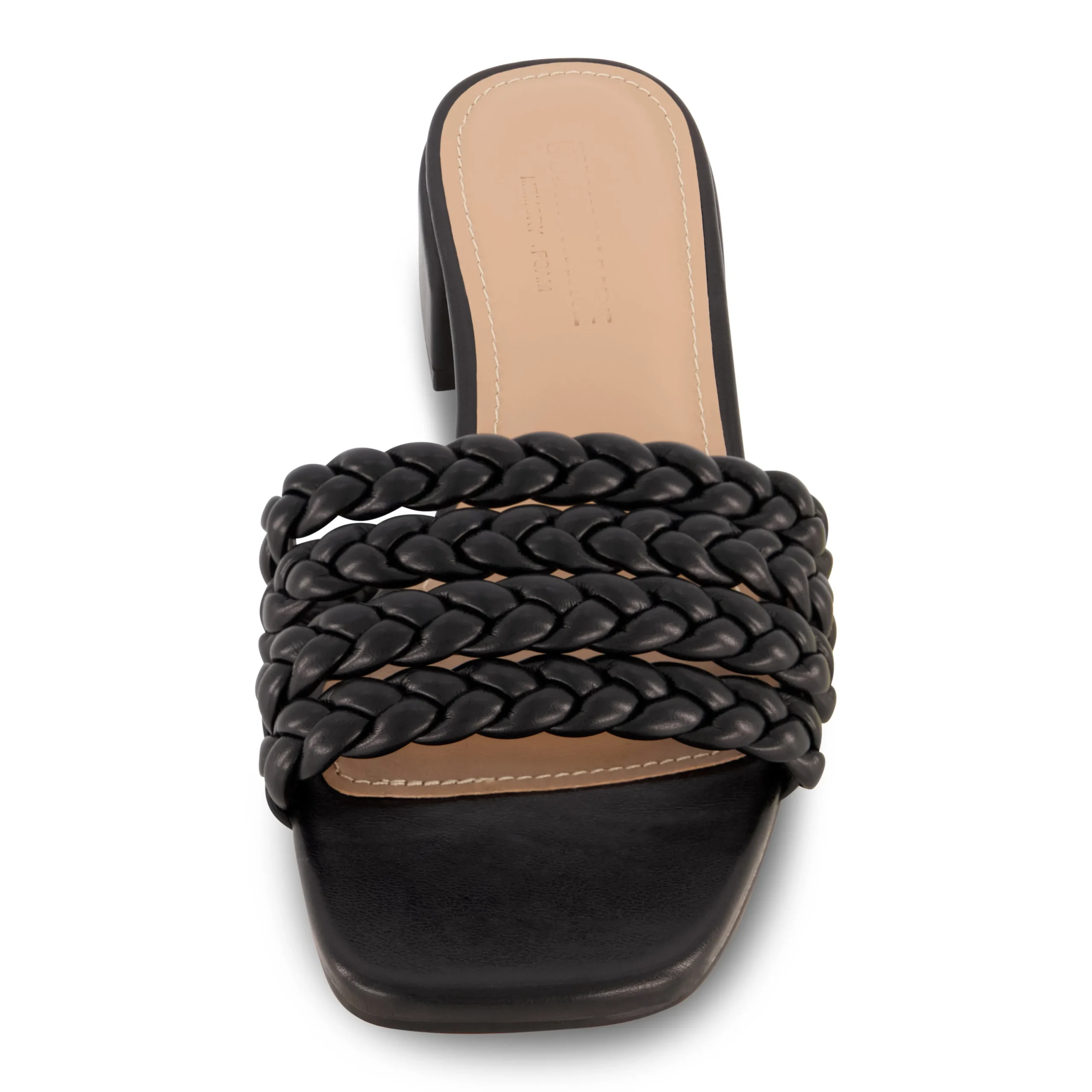 Flat Sandals | Dress Sandals>Cushionaire Neary Braided Block Heel Sandal
