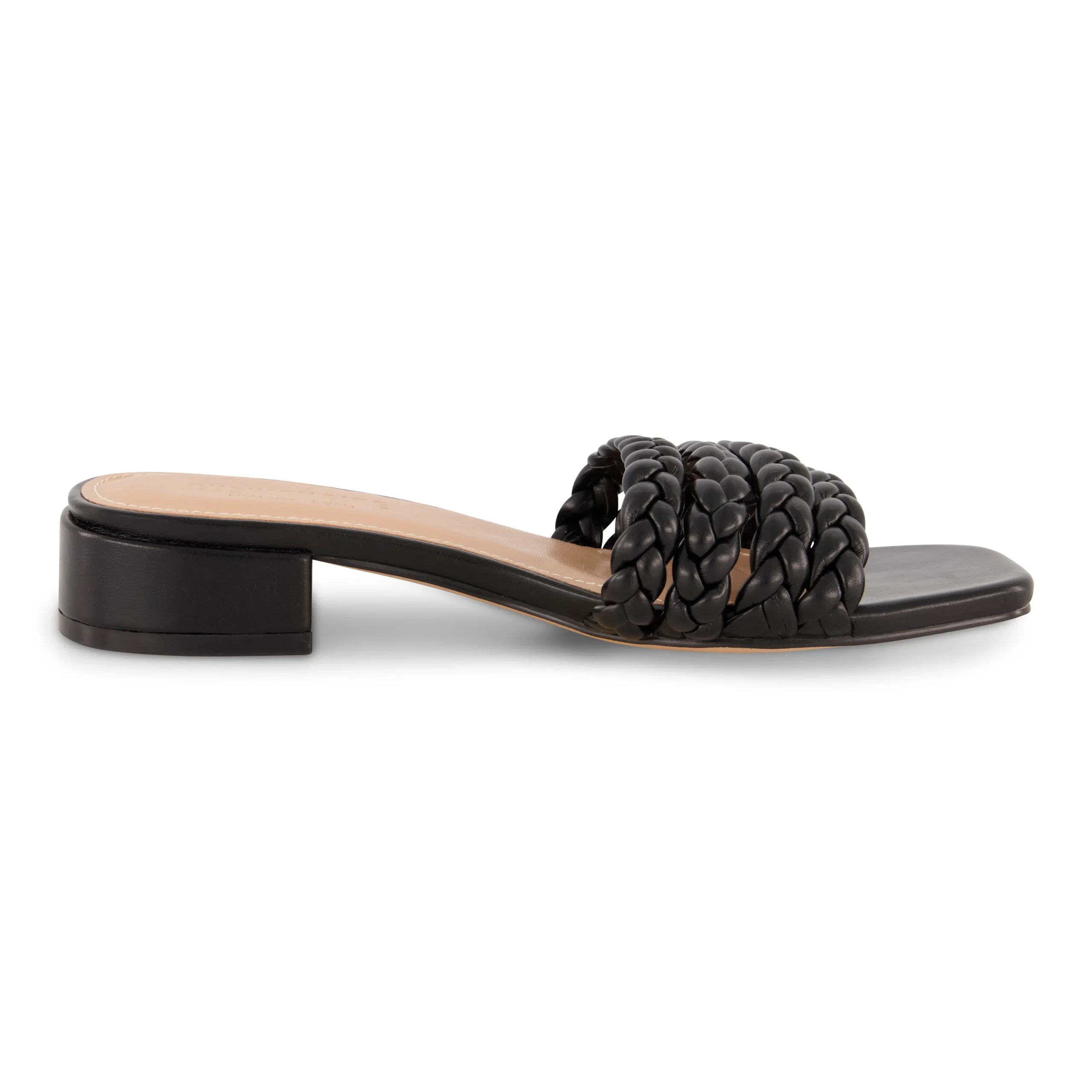 Flat Sandals | Dress Sandals>Cushionaire Neary Braided Block Heel Sandal