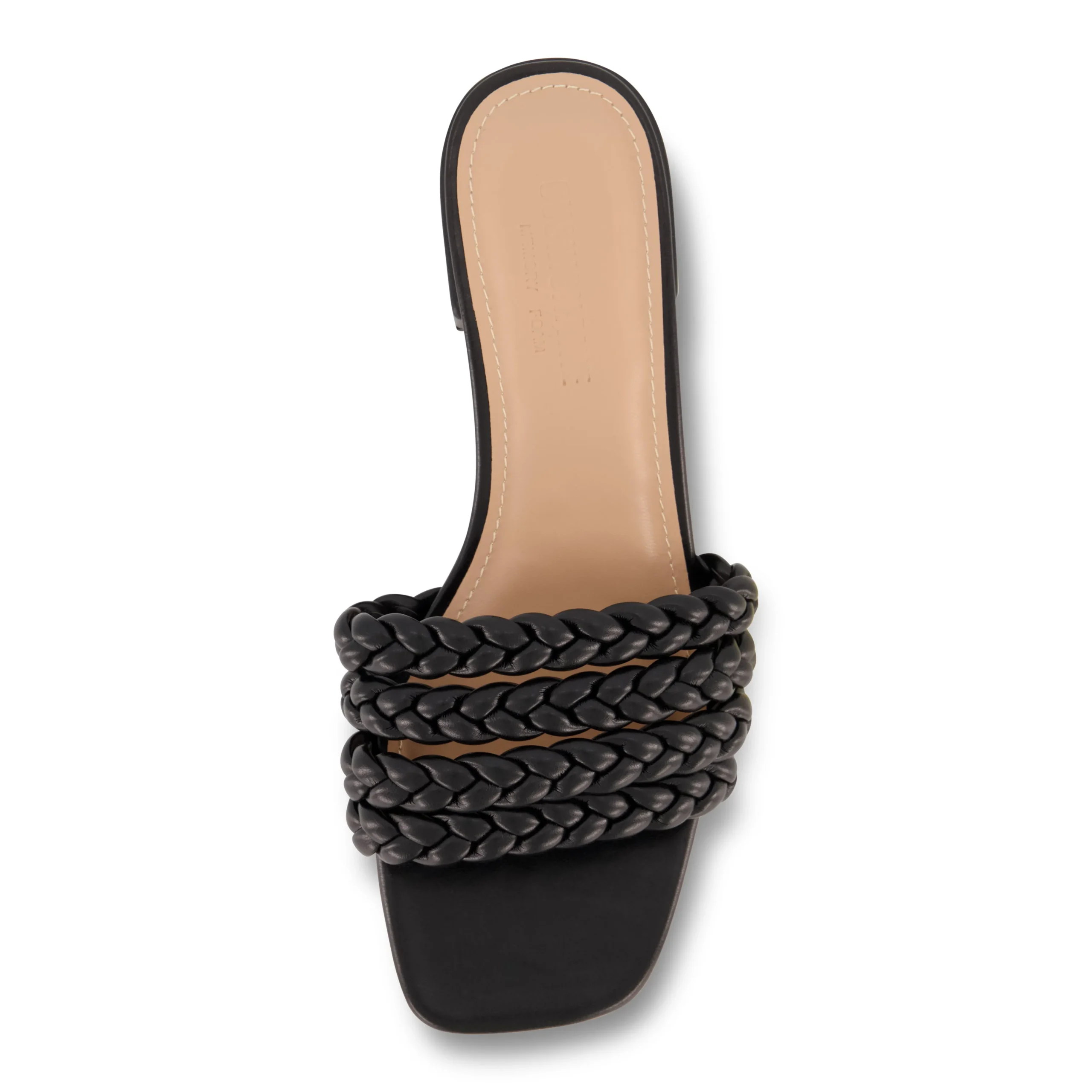 Flat Sandals | Dress Sandals>Cushionaire Neary Braided Block Heel Sandal
