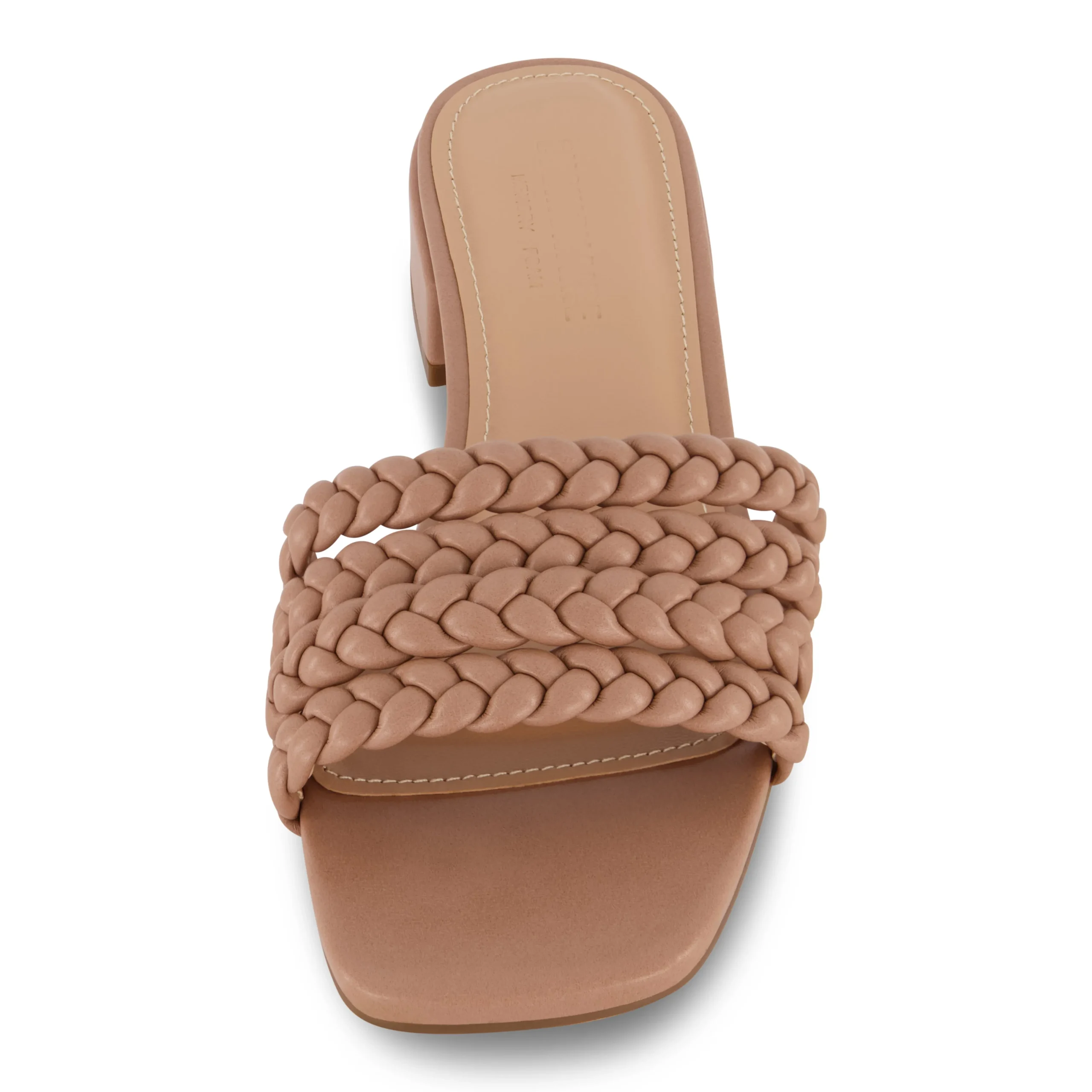 Flat Sandals | Dress Sandals>Cushionaire Neary Braided Block Heel Sandal