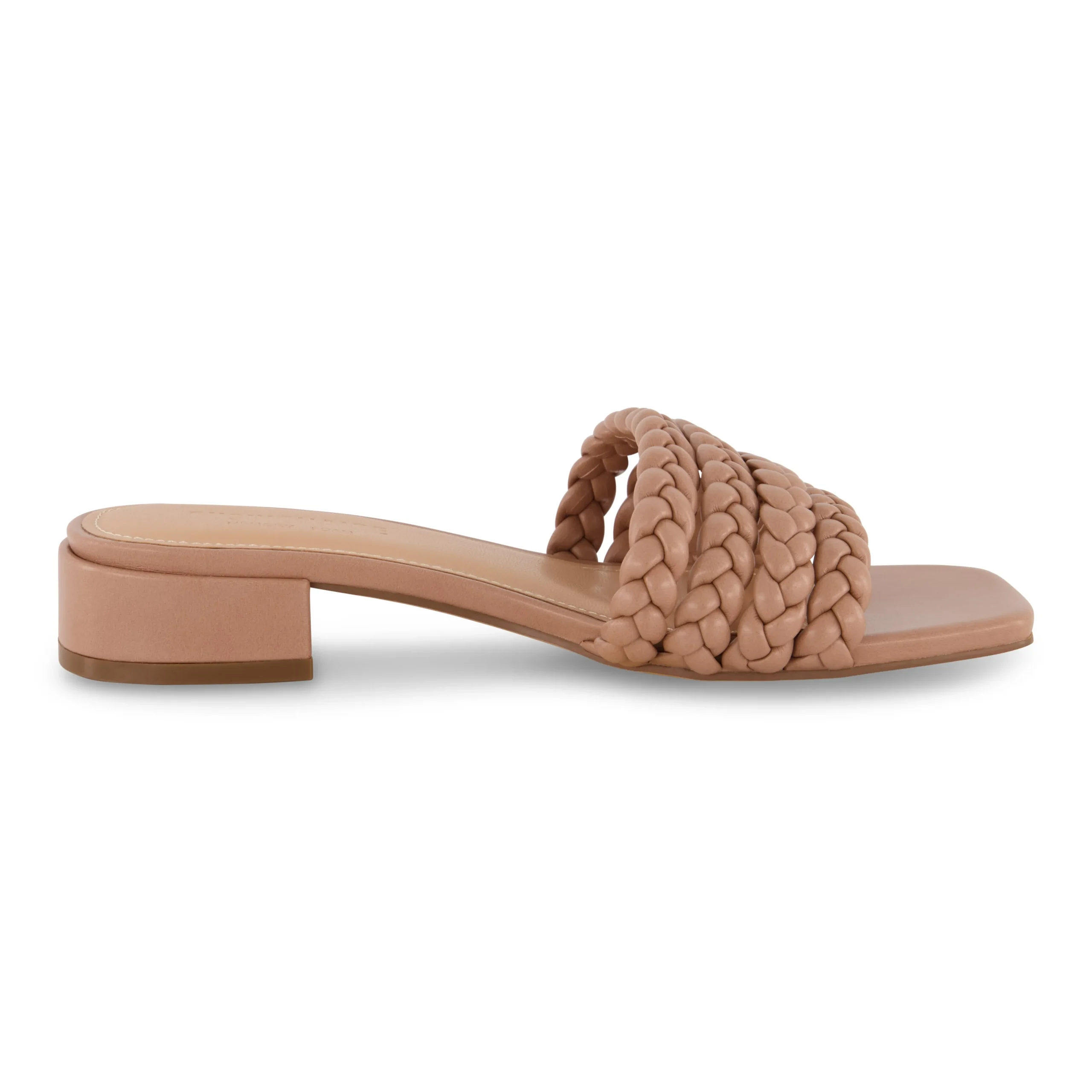 Flat Sandals | Dress Sandals>Cushionaire Neary Braided Block Heel Sandal