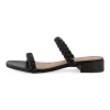 Flat Sandals | Dress Sandals>Cushionaire Neptune Braided Two Band Block Heel Sandal