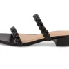 Flat Sandals | Dress Sandals>Cushionaire Nestar Braided Heeled Sandal