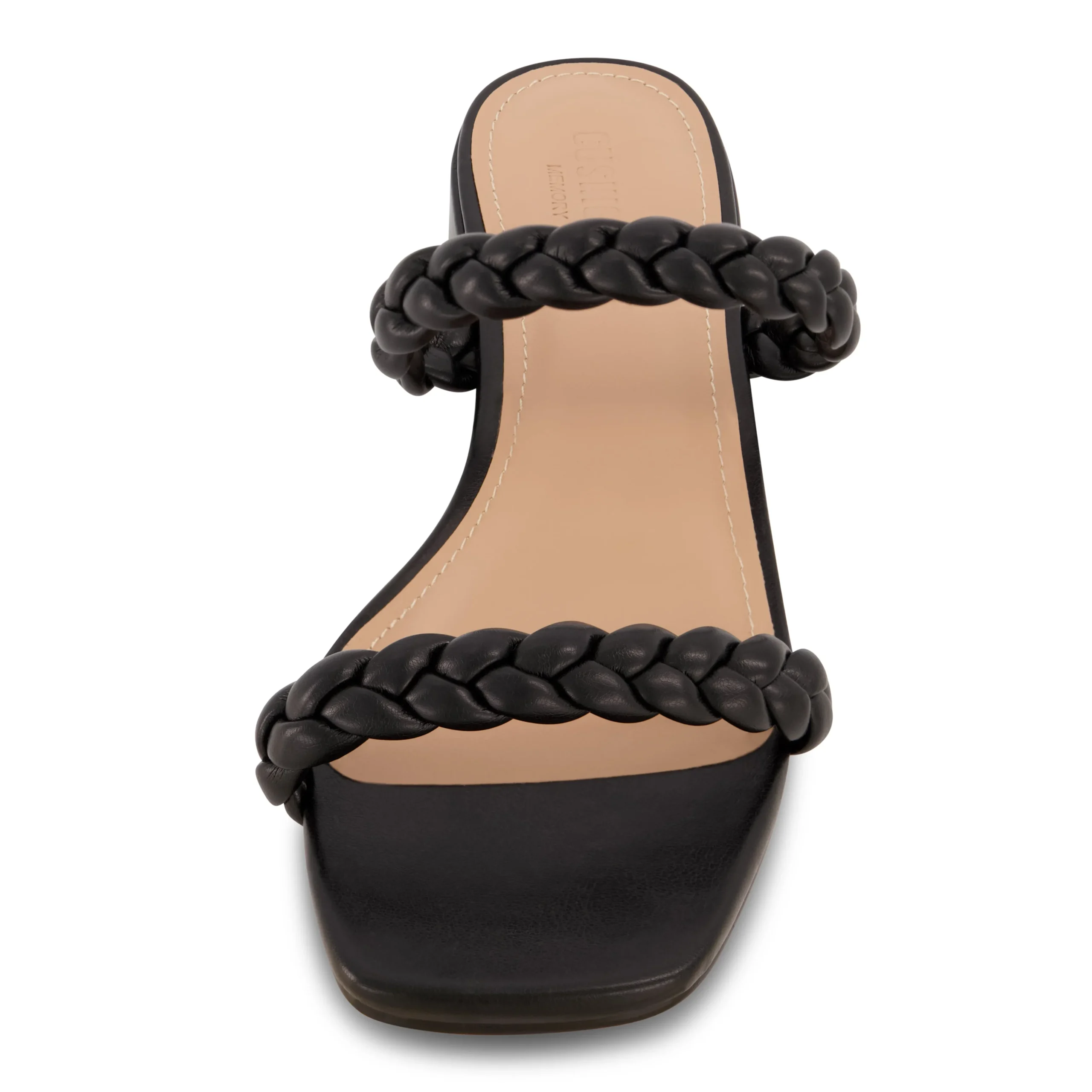 Flat Sandals | Dress Sandals>Cushionaire Nestar Braided Heeled Sandal