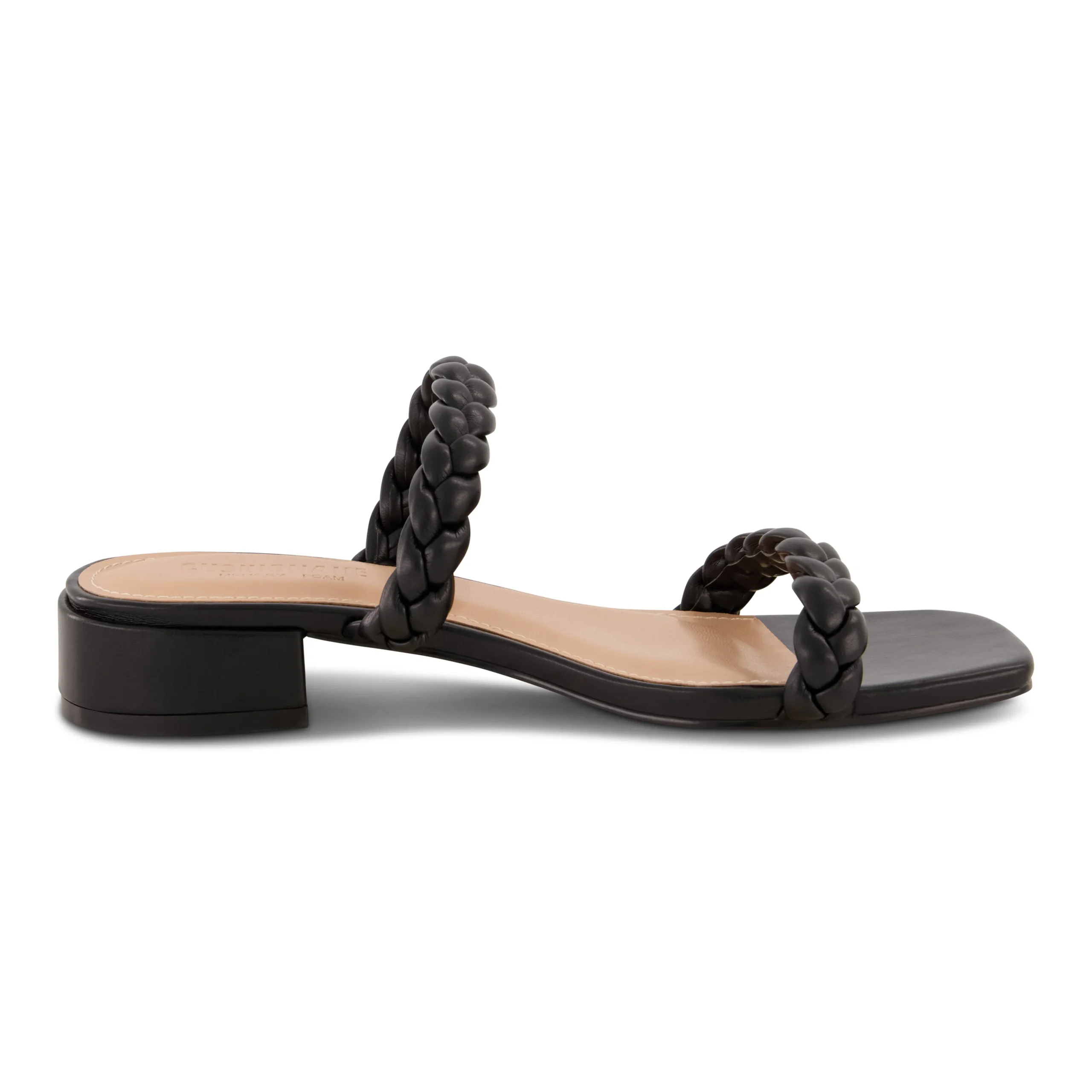 Flat Sandals | Dress Sandals>Cushionaire Nestar Braided Heeled Sandal