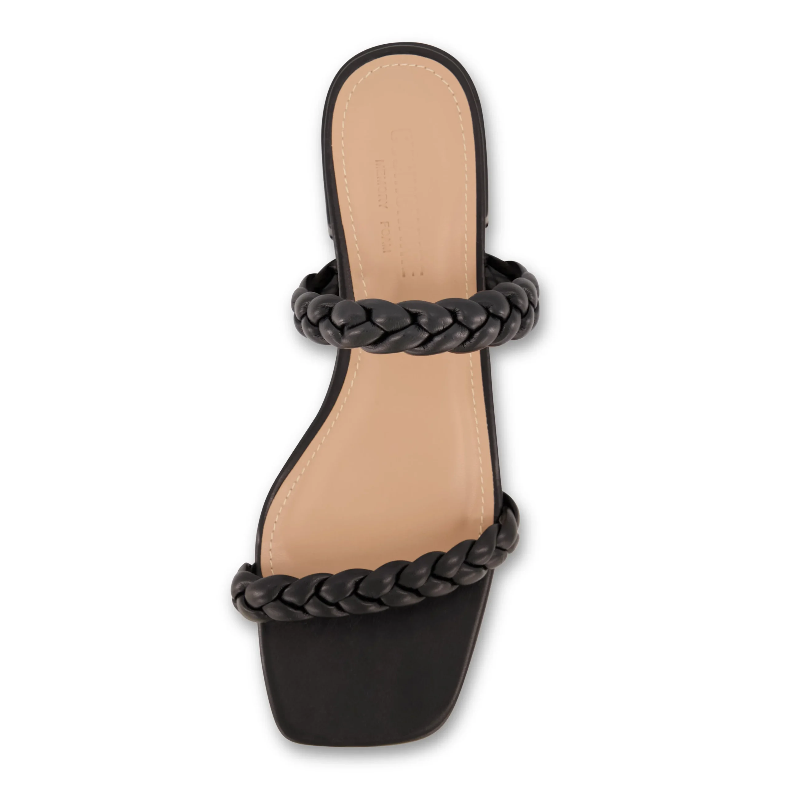 Flat Sandals | Dress Sandals>Cushionaire Nestar Braided Heeled Sandal