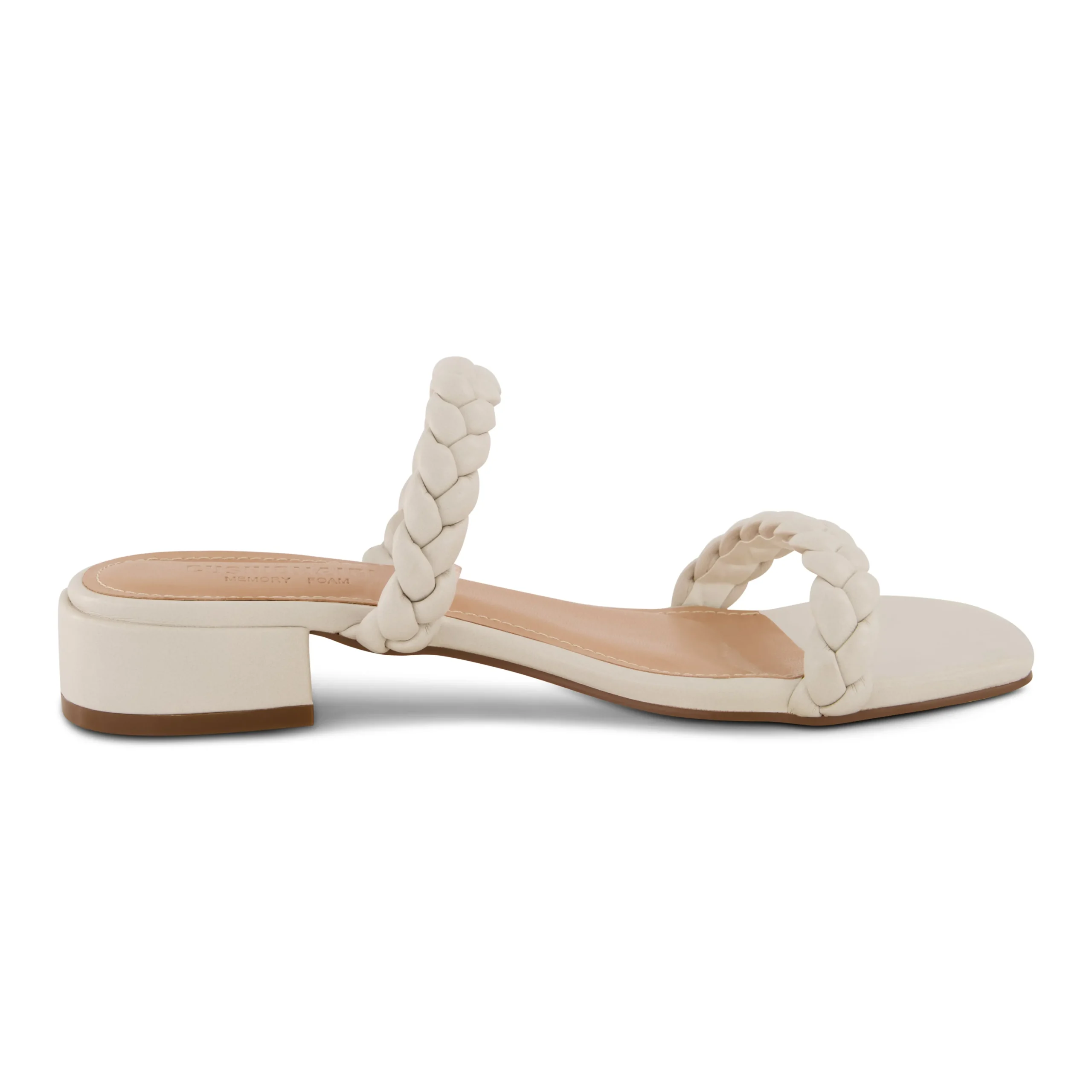 Flat Sandals | Dress Sandals>Cushionaire Nestar Braided Heeled Sandal
