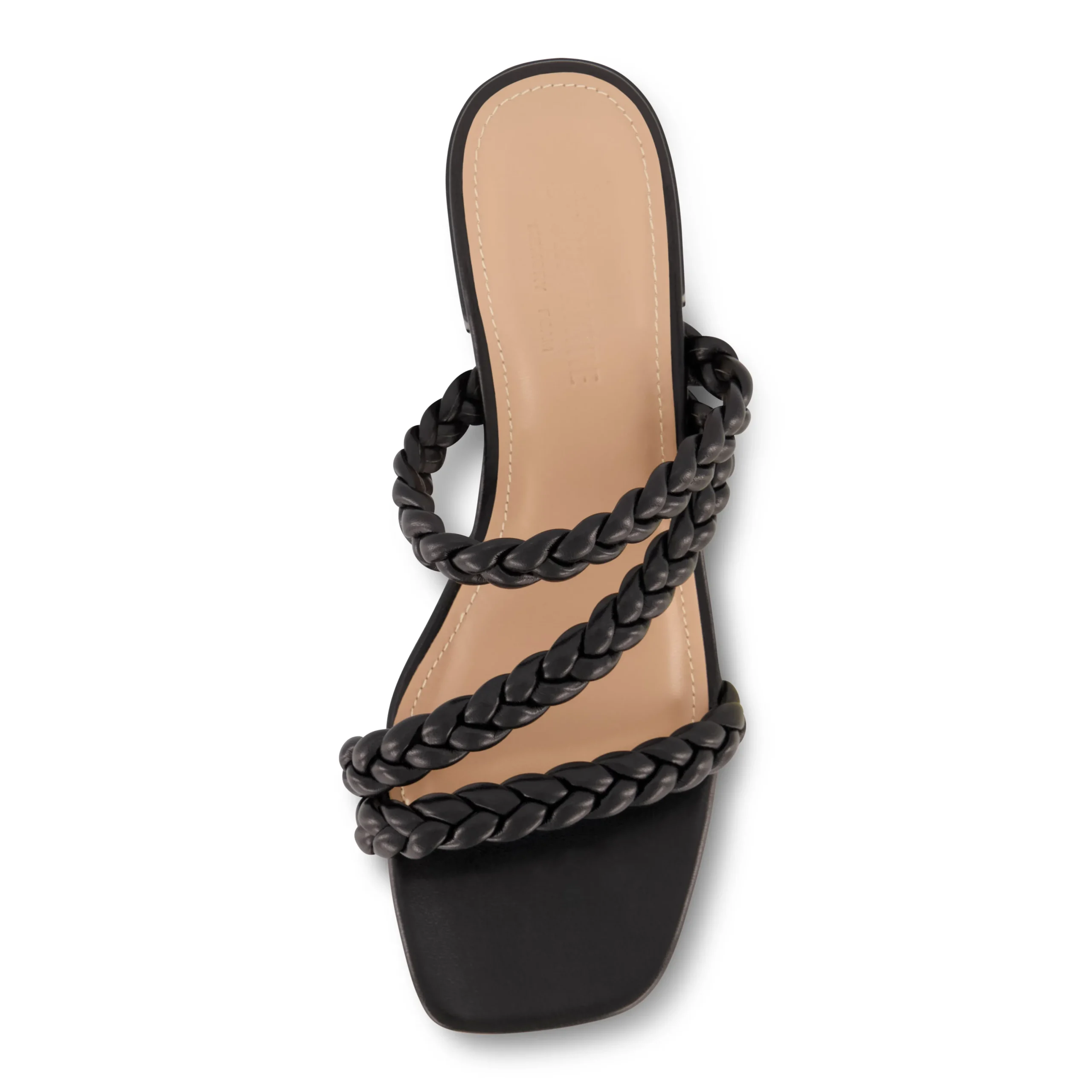 Flat Sandals | Dress Sandals>Cushionaire Newton Braided Block Heel Sandal