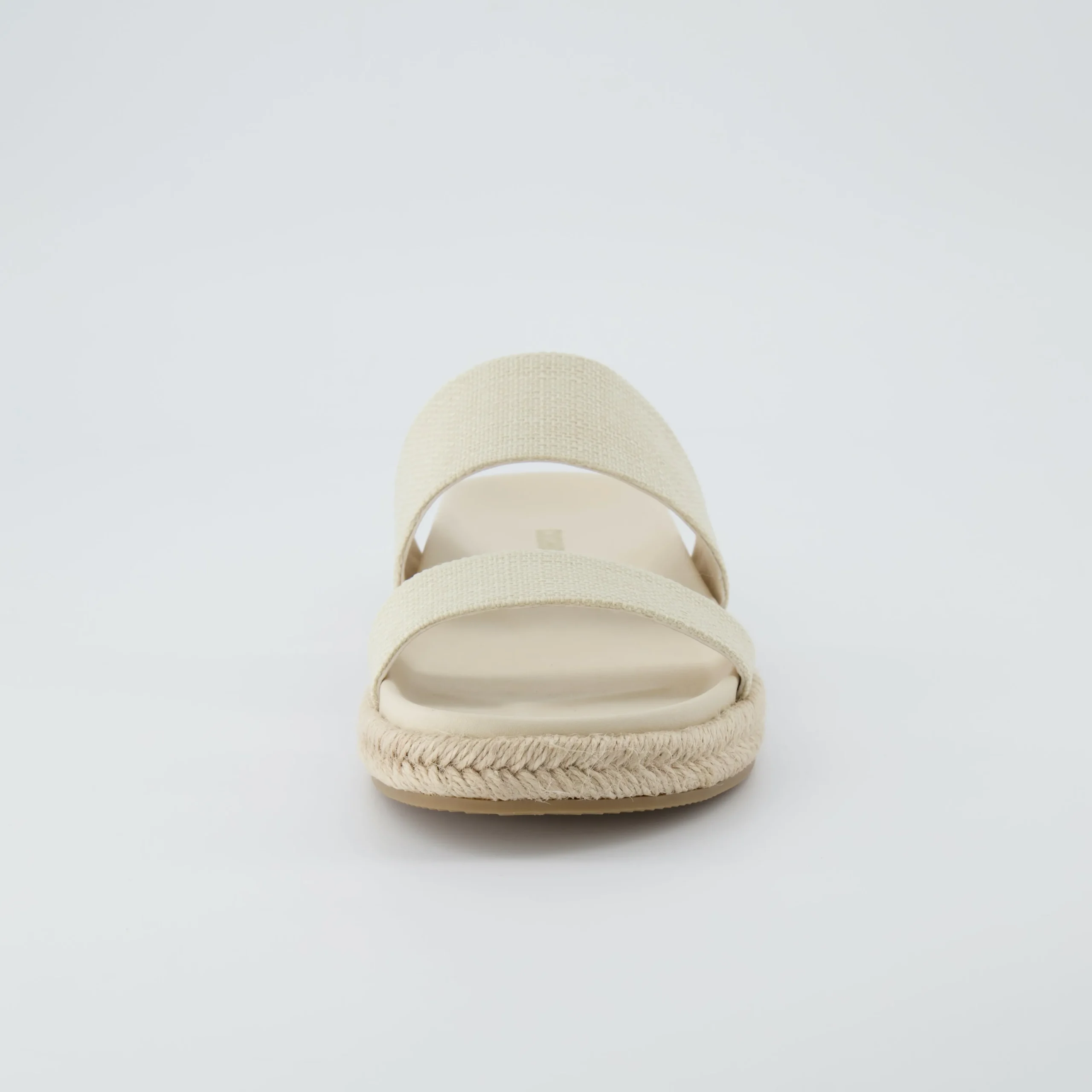 Slide Sandals | Flat Sandals>Cushionaire Niles Espadrille Footbed al Sand