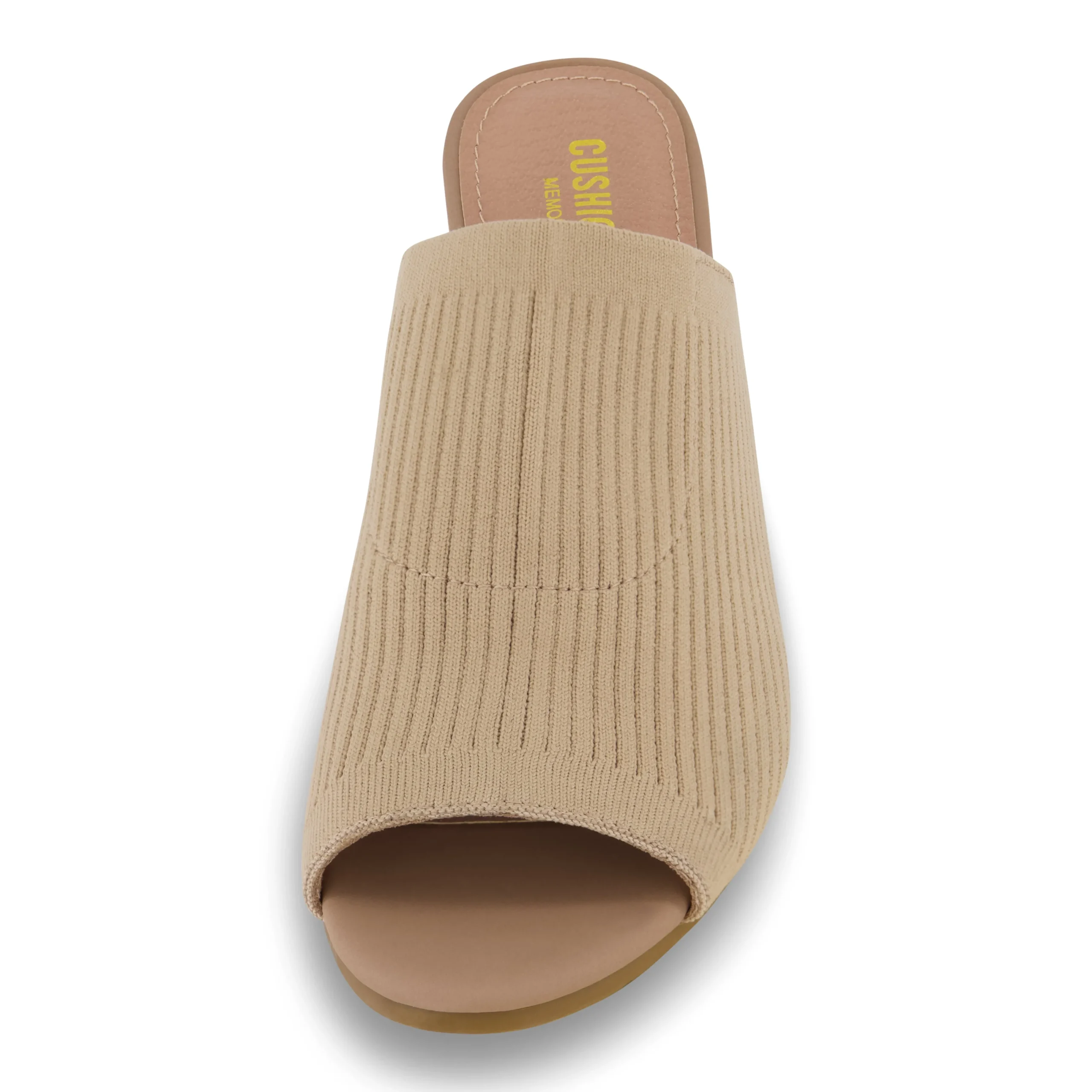 Clogs & Mules | Dress Sandals>Cushionaire Nima Knit Heeled Mule