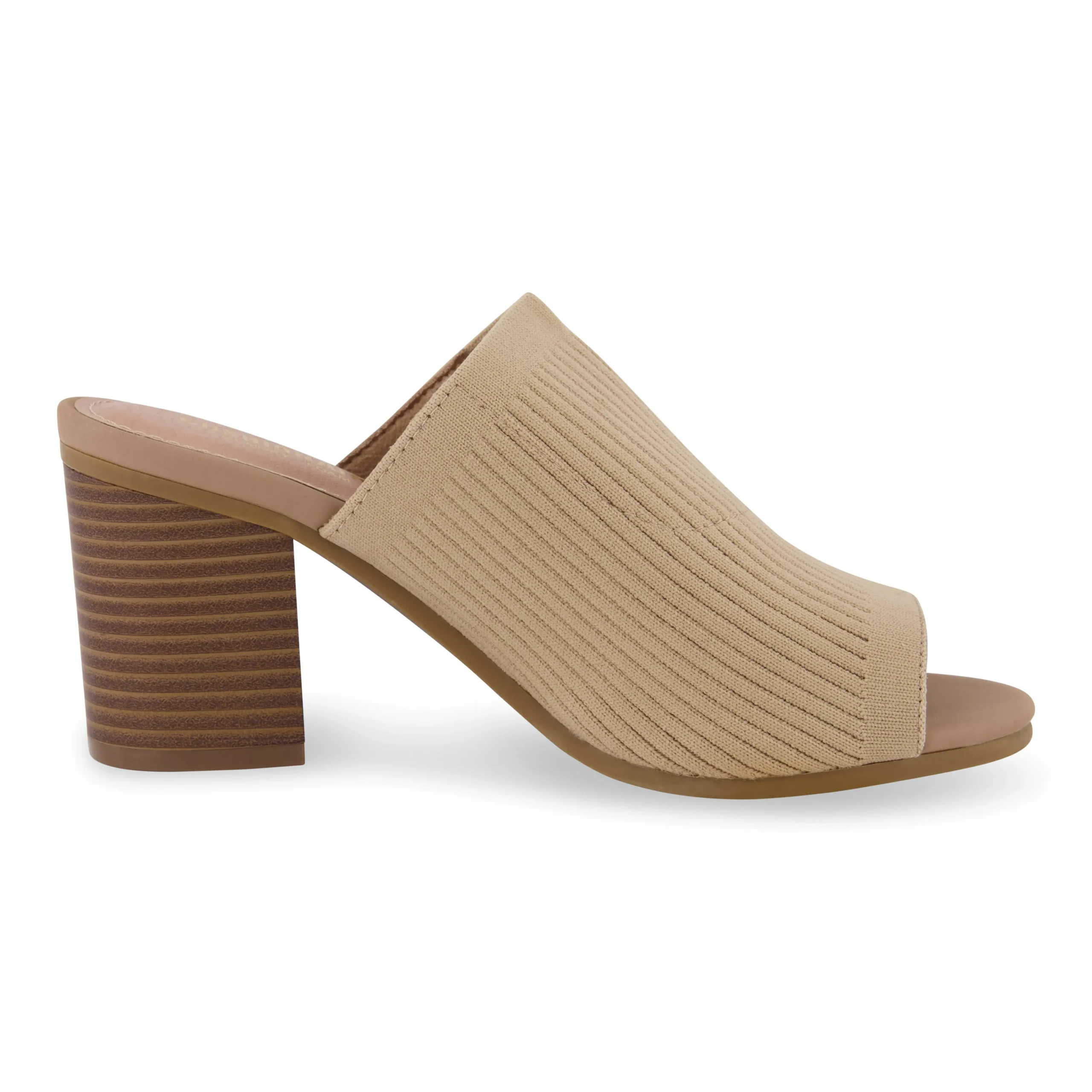 Clogs & Mules | Dress Sandals>Cushionaire Nima Knit Heeled Mule