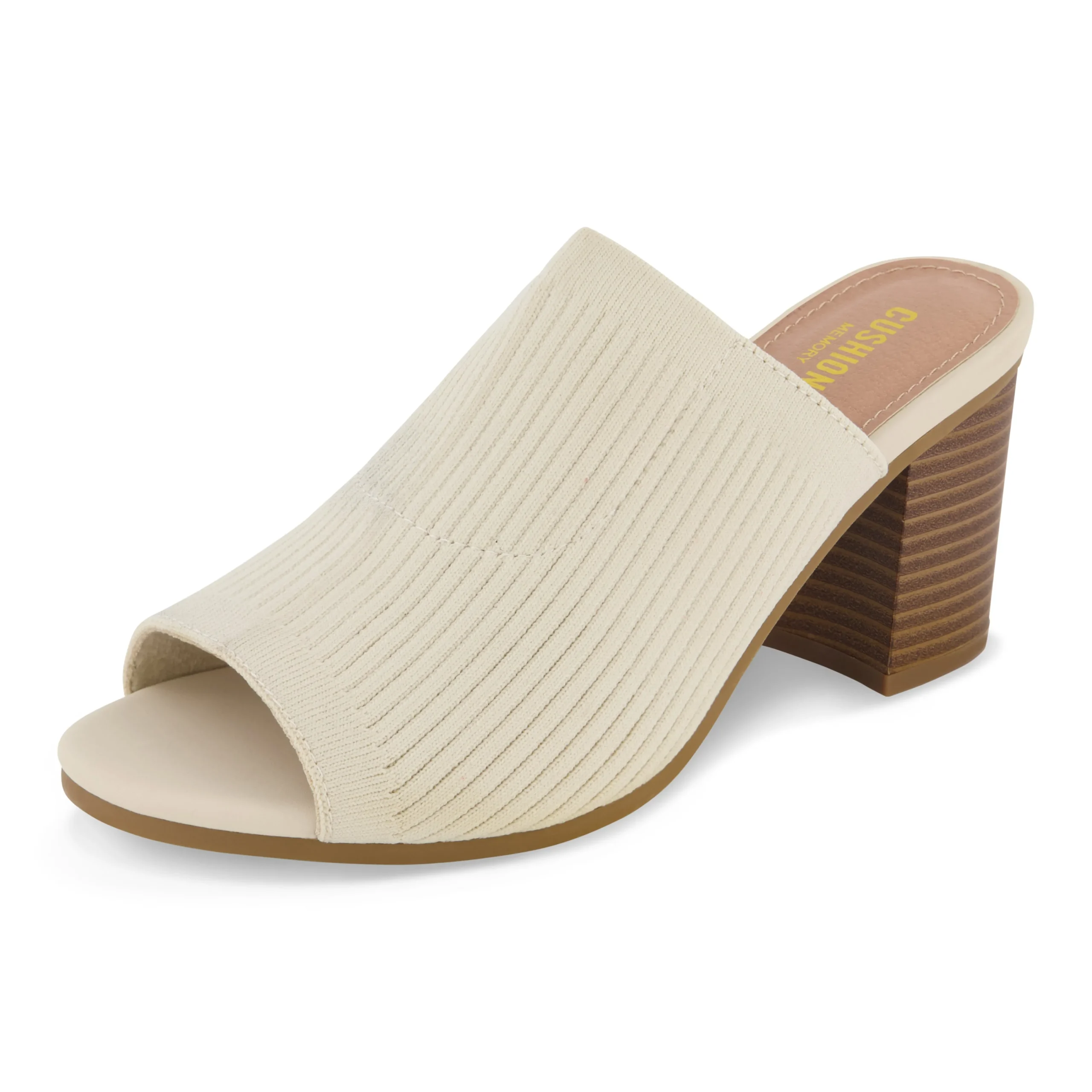 Clogs & Mules | Dress Sandals>Cushionaire Nima Knit Heeled Mule