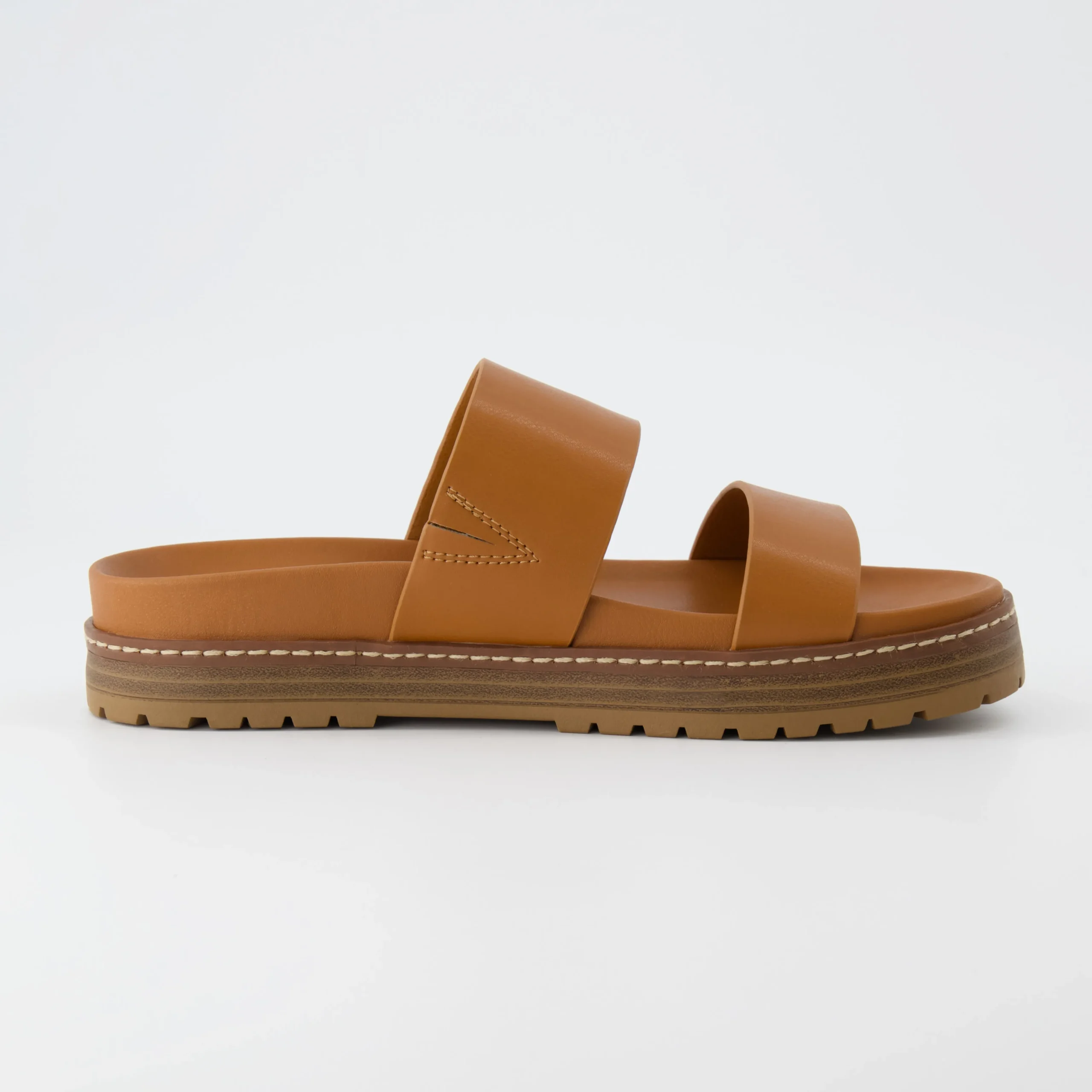Slide Sandals | Platform Sandals>Cushionaire Noho Platform Footbed Sandal