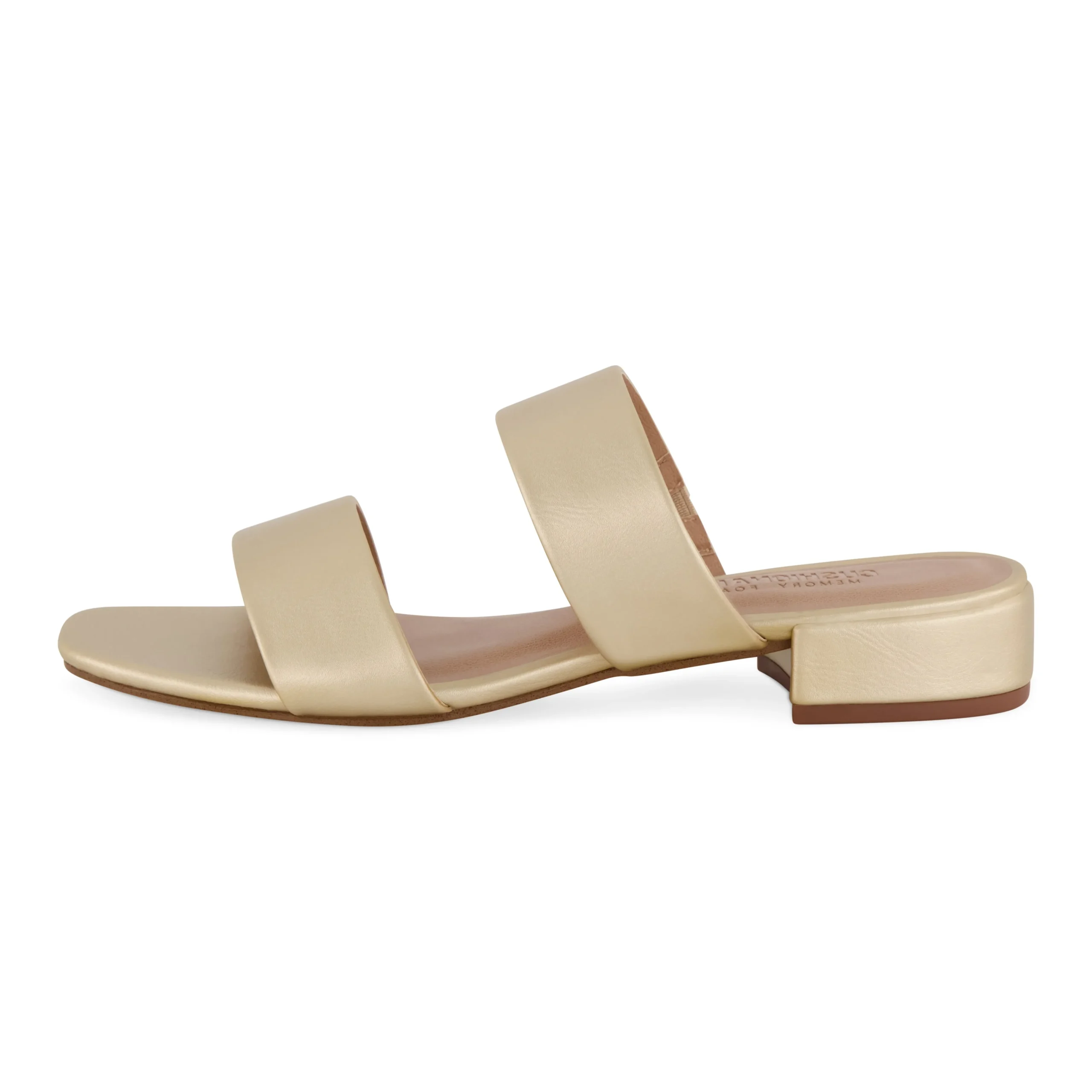 Flat Sandals | Dress Sandals>Cushionaire Nolita Two Band Dress Sandal