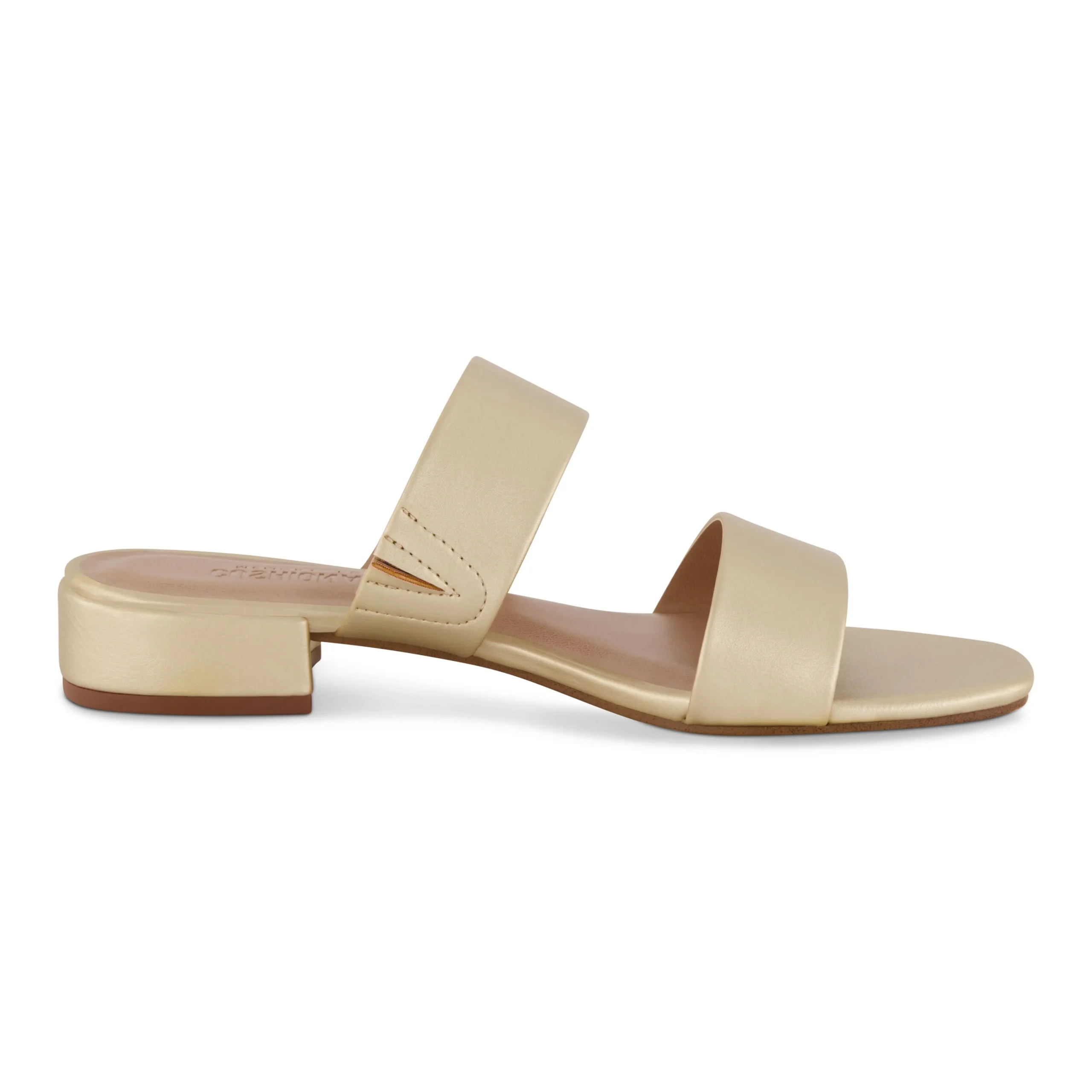 Flat Sandals | Dress Sandals>Cushionaire Nolita Two Band Dress Sandal