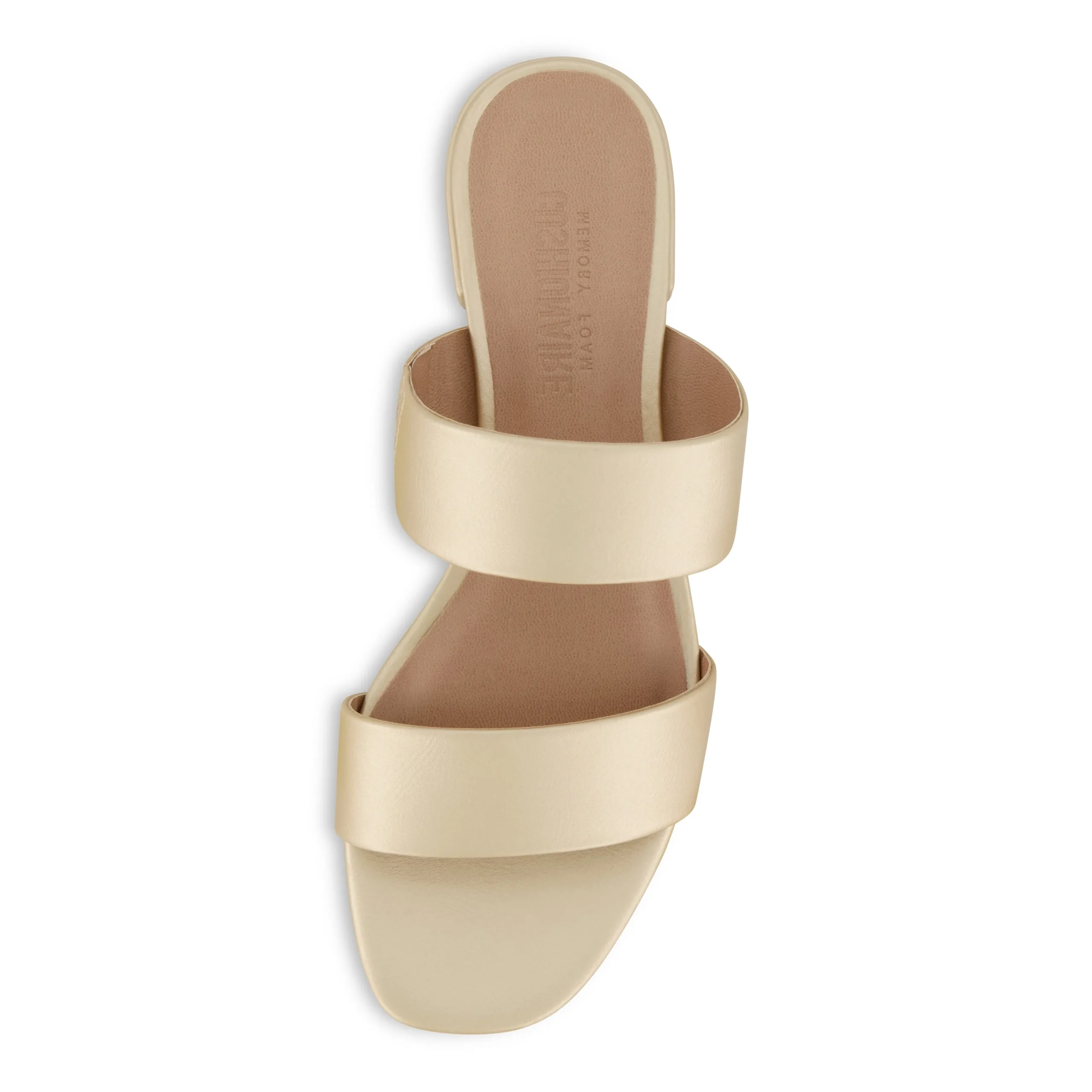 Flat Sandals | Dress Sandals>Cushionaire Nolita Two Band Dress Sandal
