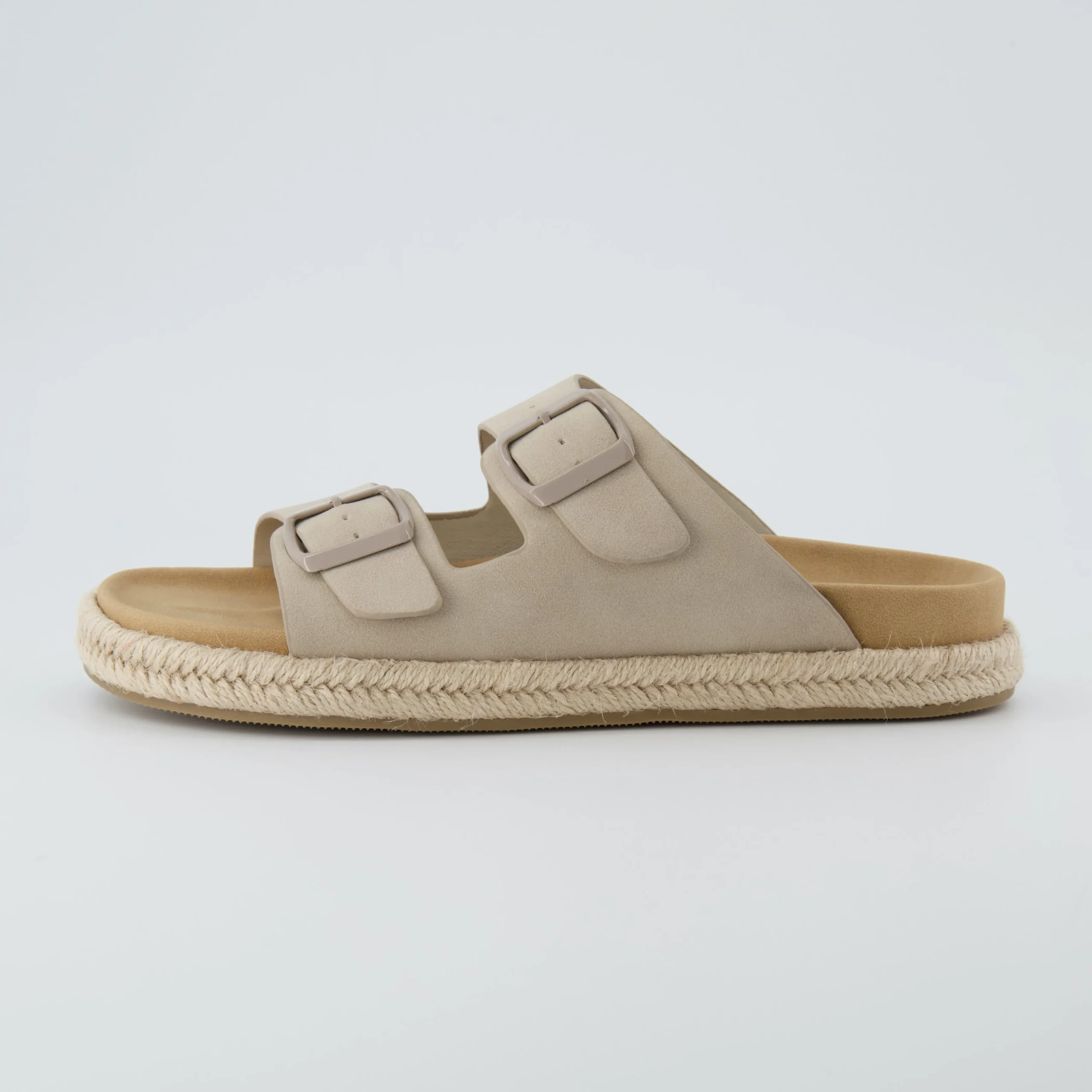 Slide Sandals | Footbed Sandals>Cushionaire Noodle Espadrille Footbed Sandal