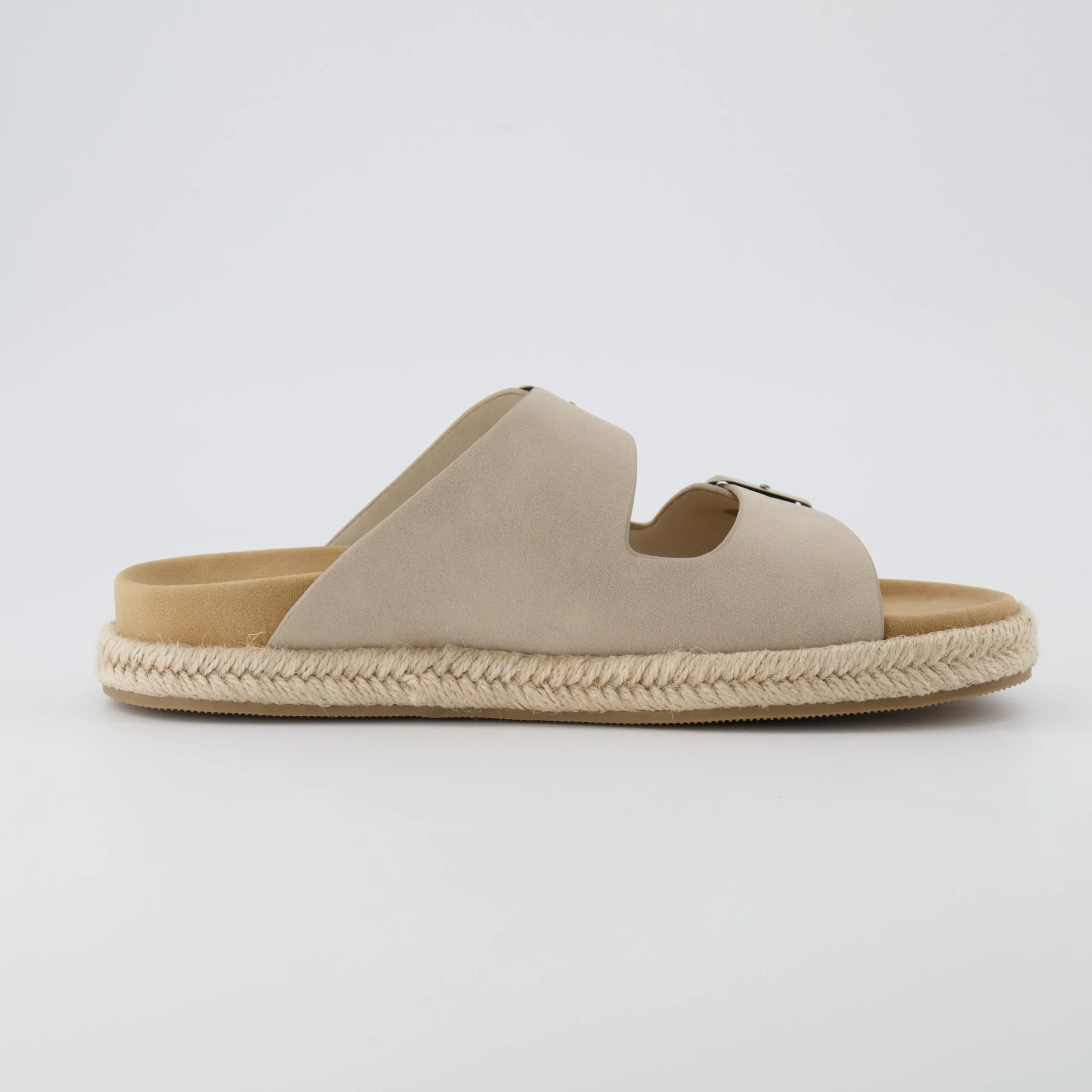 Slide Sandals | Footbed Sandals>Cushionaire Noodle Espadrille Footbed Sandal